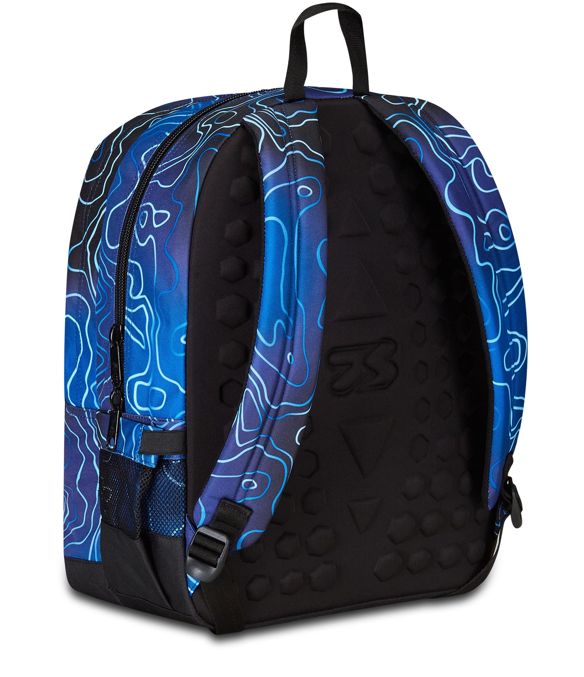 Seven Zaino Freethink Blu Mapset Boy – Doppio Scomparto con Tasca PC e Borraccia