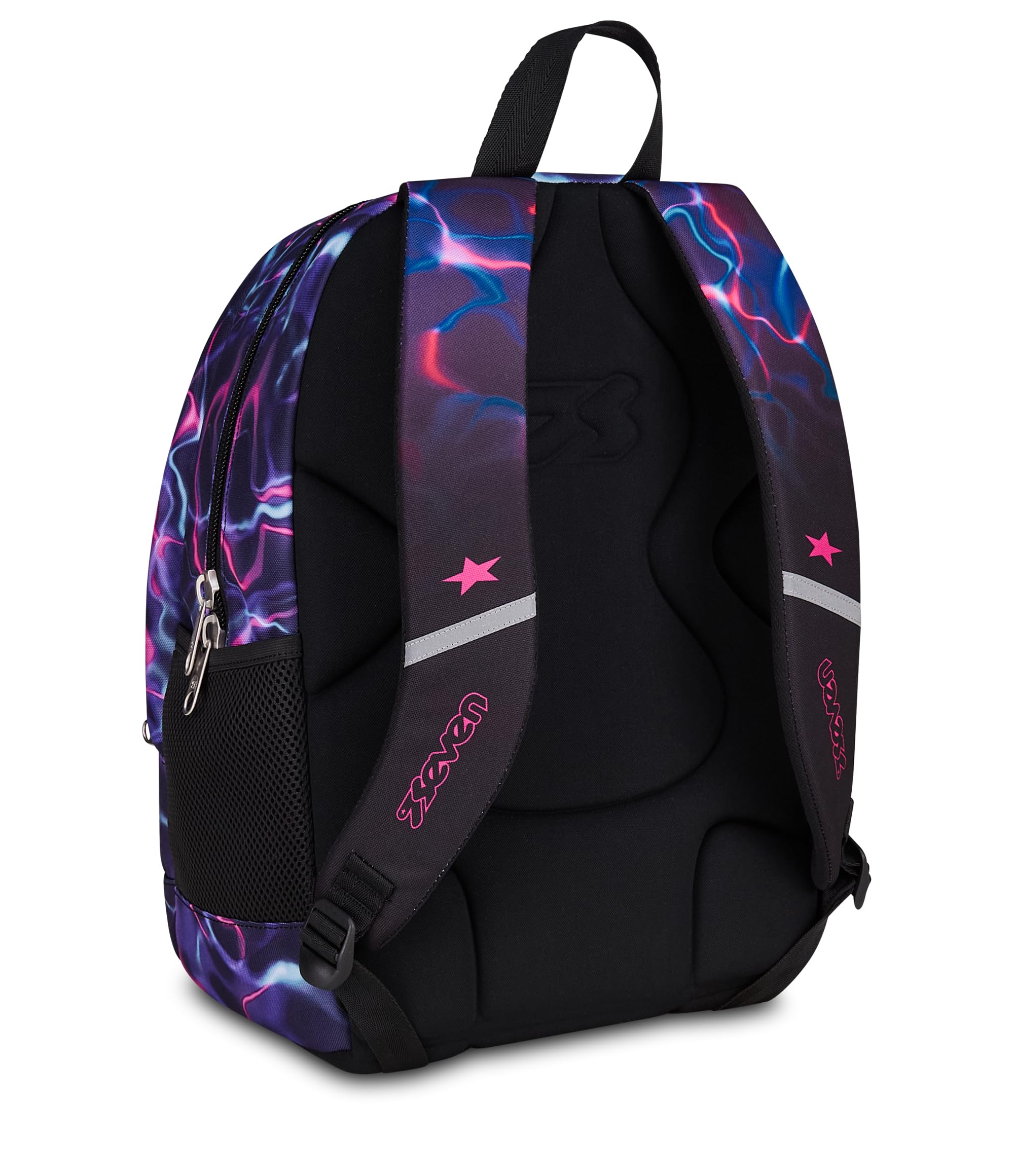 Seven Zaino Dual ElectricVibe Girl Grigio 32L – Doppio Scomparto con Tasca PC e Borraccia