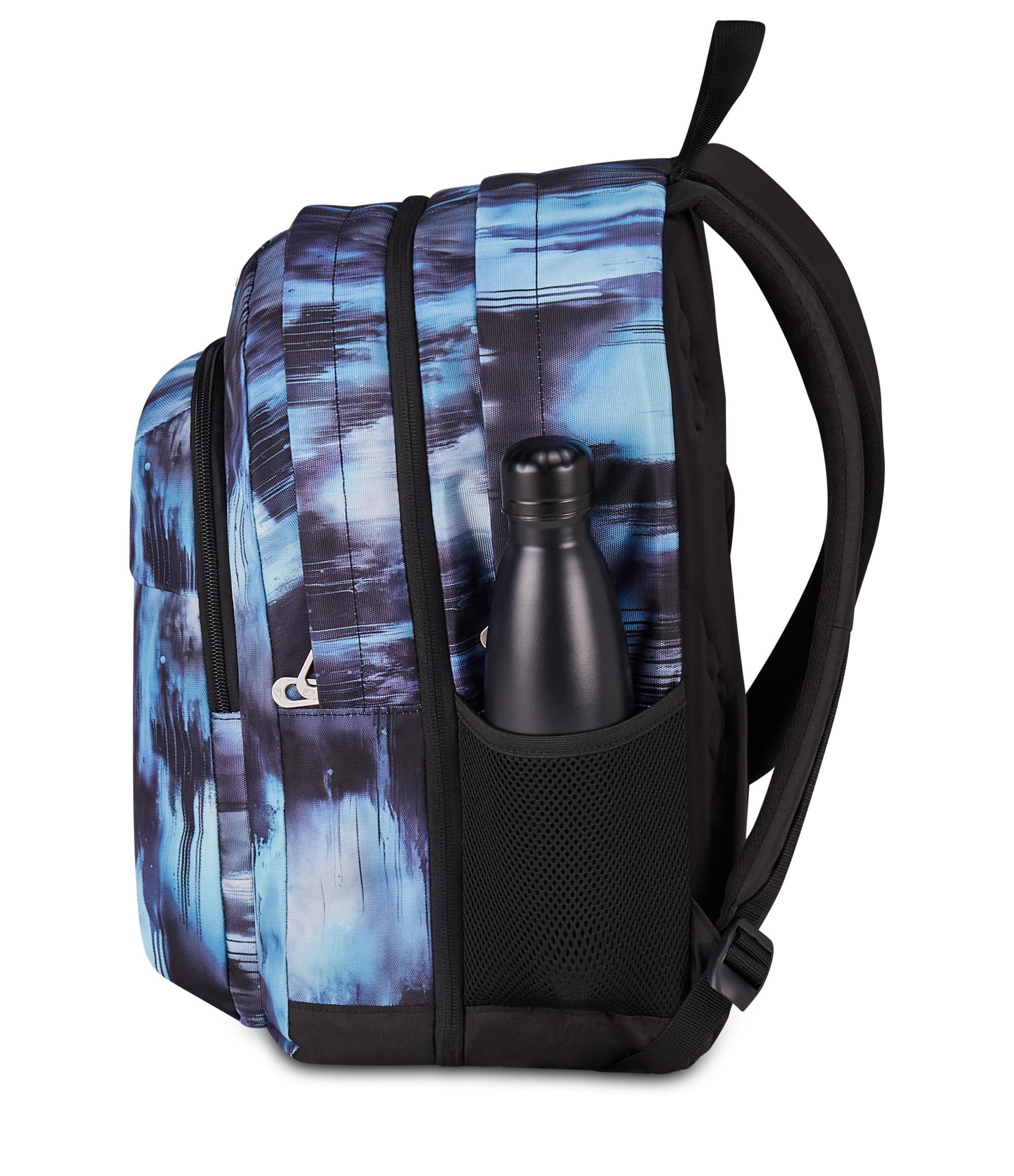 Seven Zaino The Double Pro XXL Detach Blu 34L – Reversibile con Cuffie Wireless