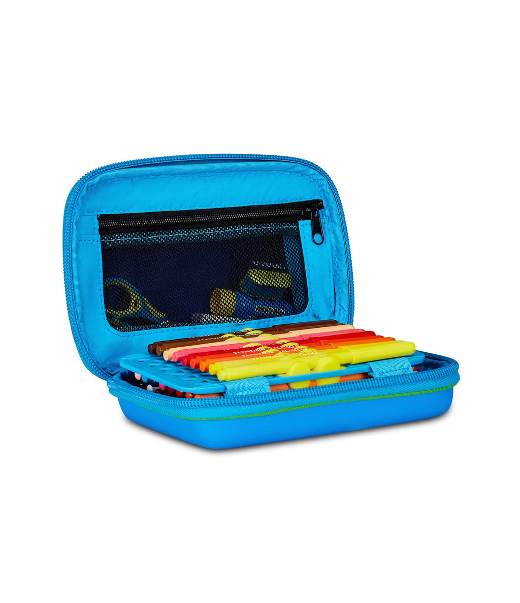Astuccio SJ Gang Speed Pad+ Air Tiger Blu – Plance Amovibili, Completo di Penne e Colori | Scuola Elementare