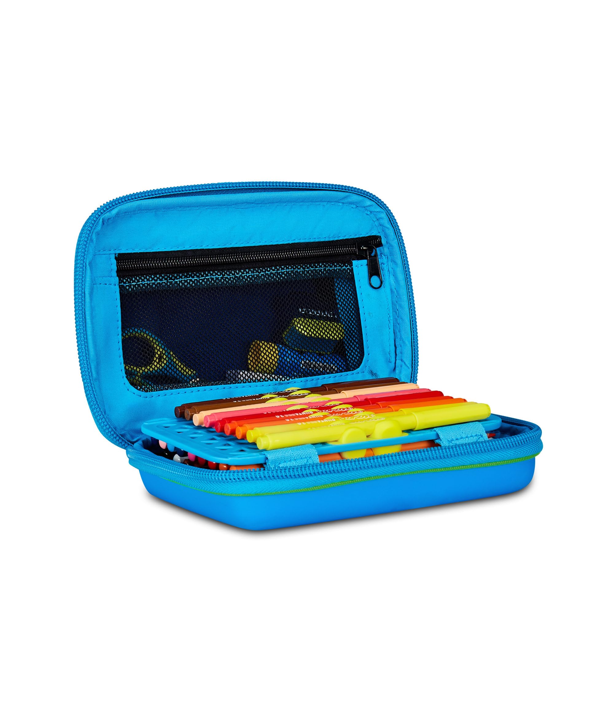 Astuccio SJ Gang Speed Pad+ Air Tiger Blu – Plance Amovibili, Completo di Penne e Colori | Scuola Elementare