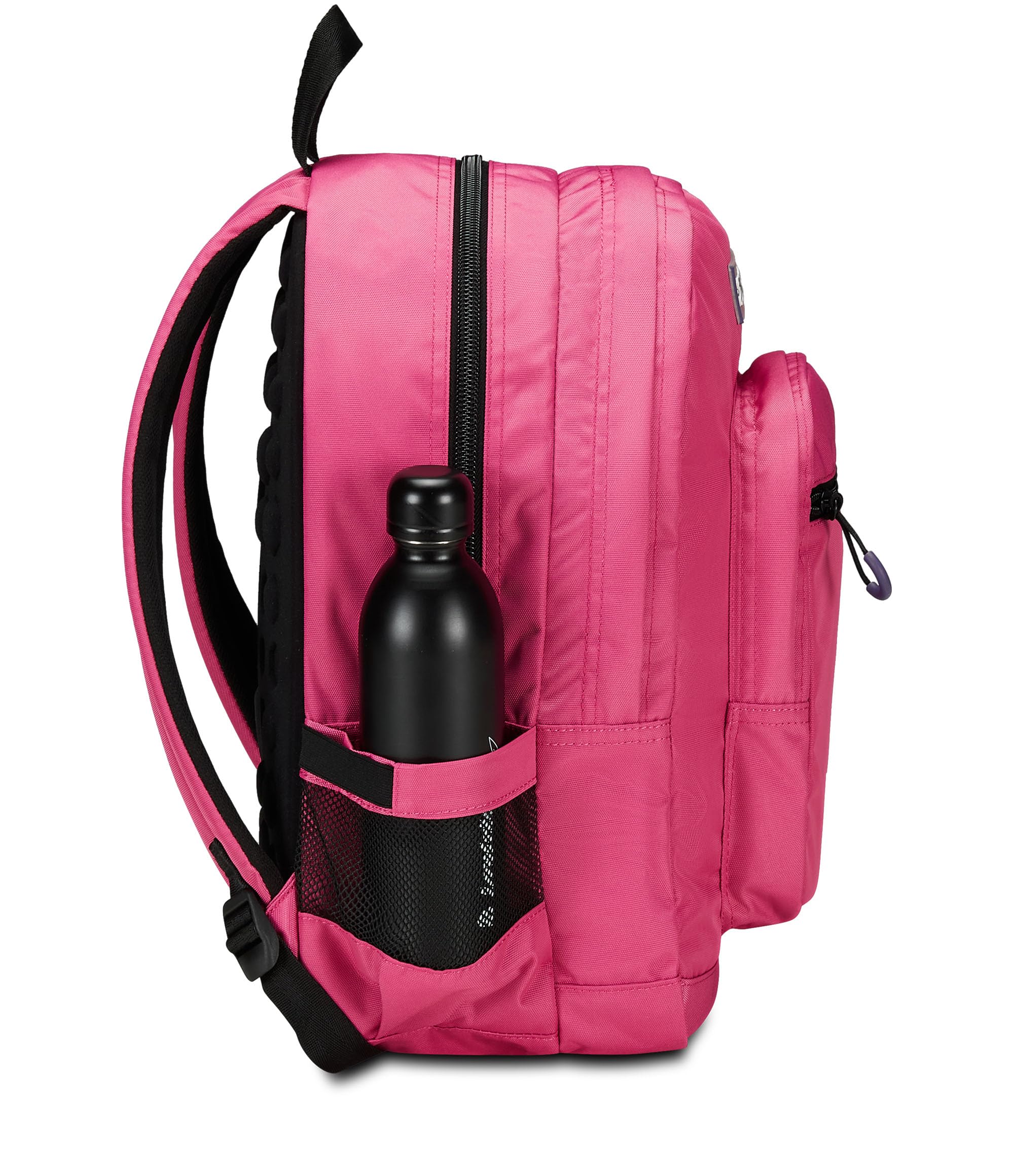Seven Zaino Freethink Fucsia Unisex – Doppio Scomparto con Supporto USB