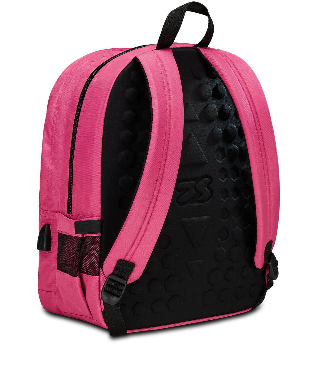 Seven Zaino Freethink Fucsia Unisex – Doppio Scomparto con Supporto USB