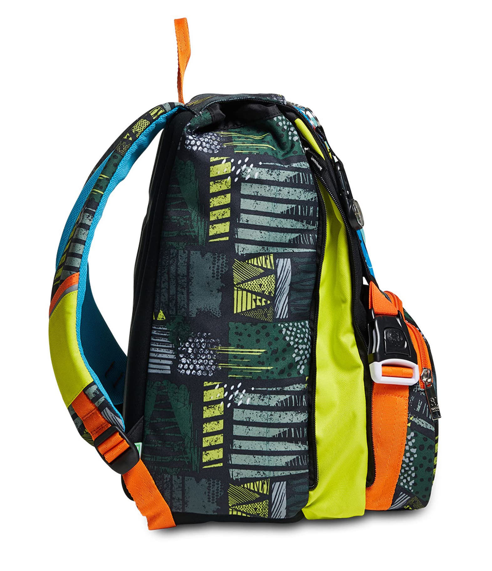 SJ Gang Zaino Scuola Espandibile Flip System – Prima Elementare