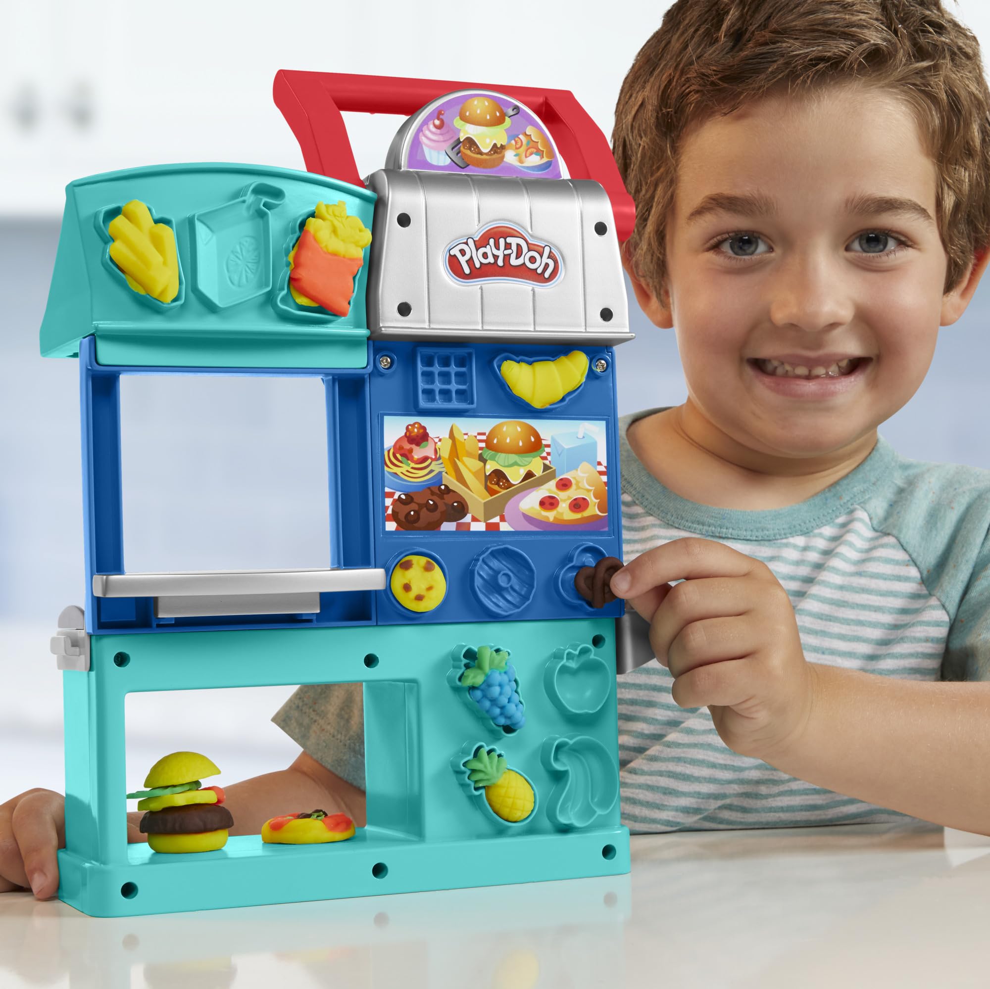 Play-Doh Kitchen Creations Ristorante dello Chef Playset – Dai 3 Anni