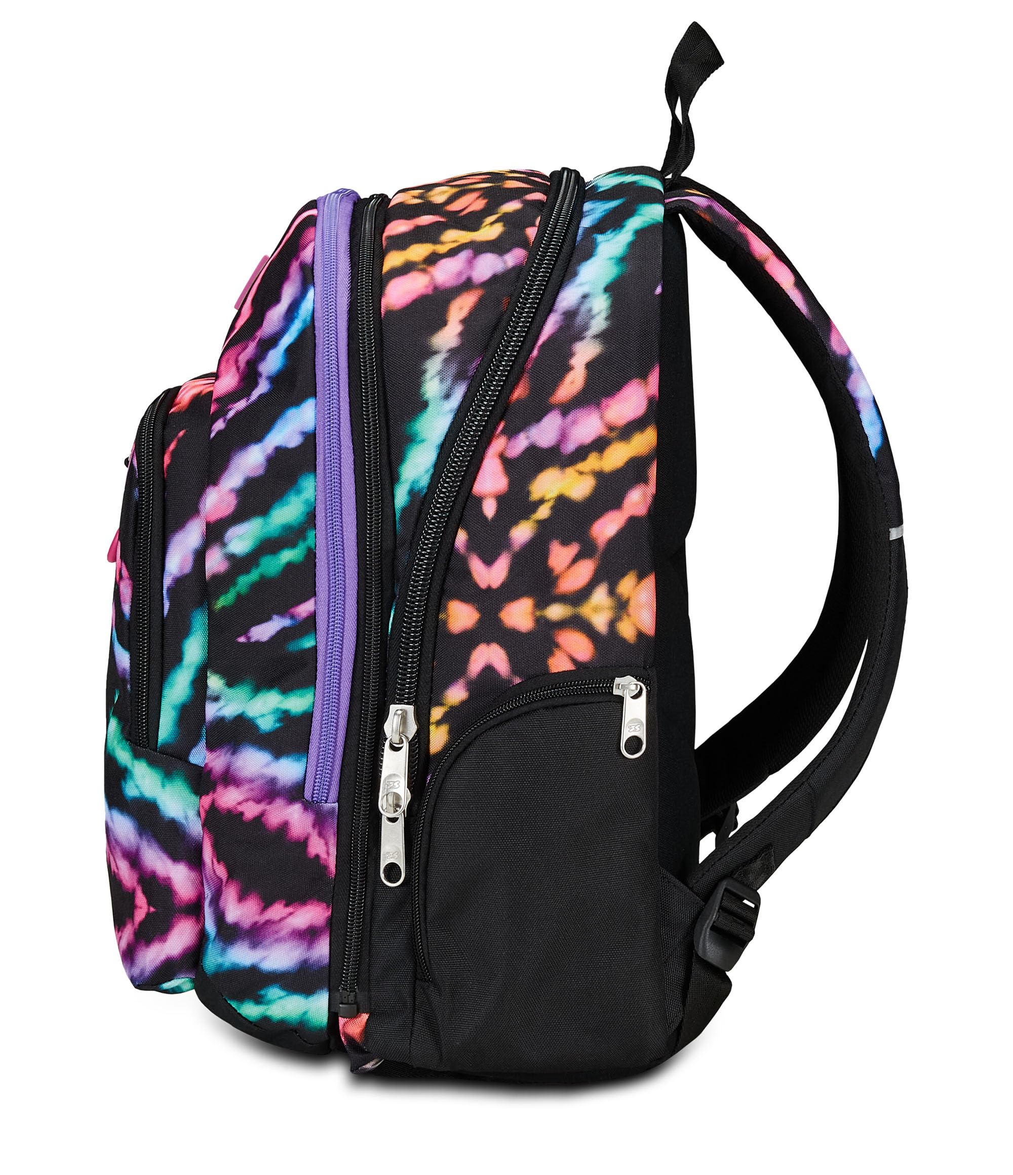 Seven Zaino Advanced Detach Nero Fucsia – Doppio Scomparto con Tasca Staccabile