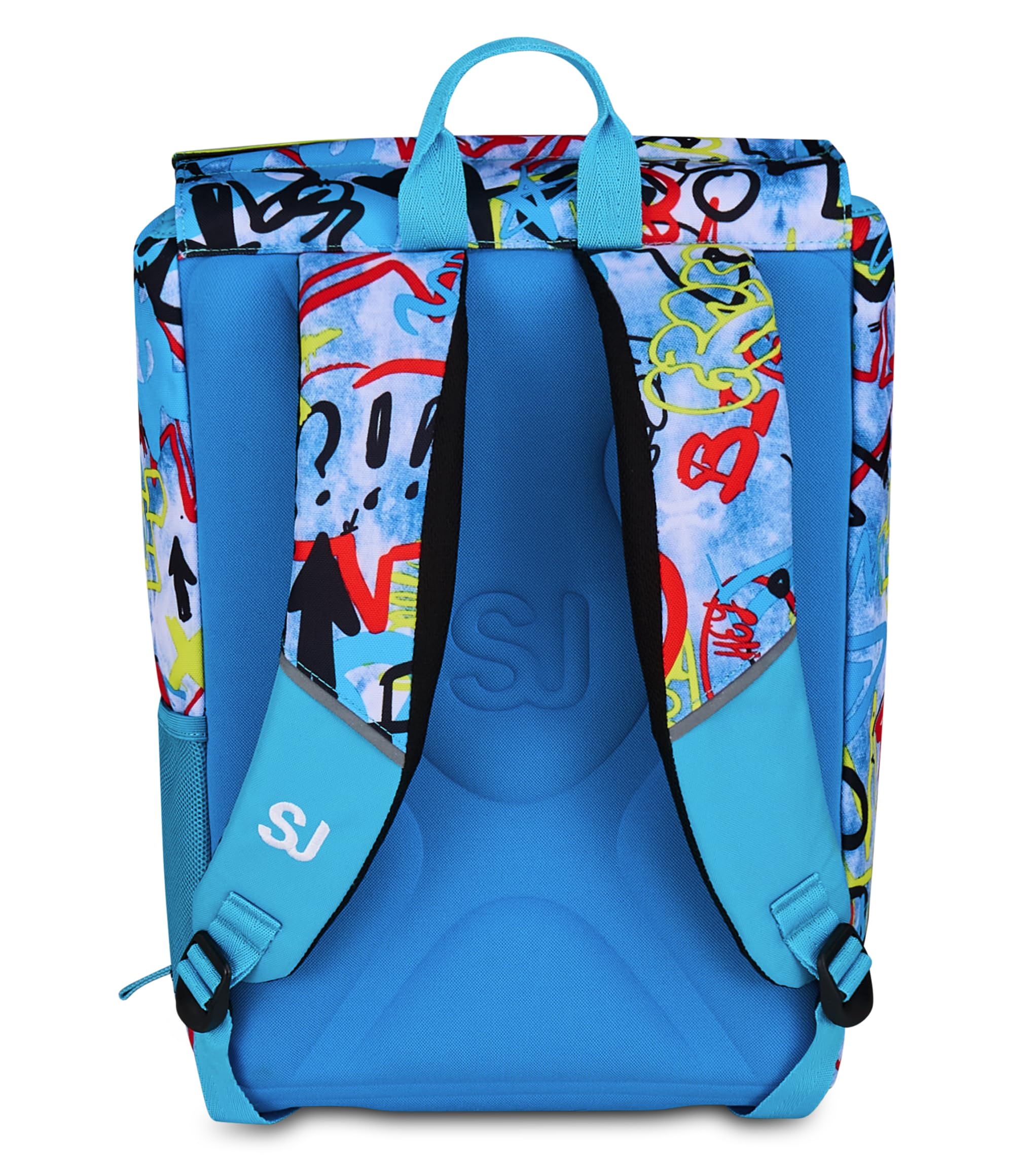 SJ Gang Style Jam Gang Zaino Scuola Doppio Scomparto Blu – Maxi Capienza Espandibile