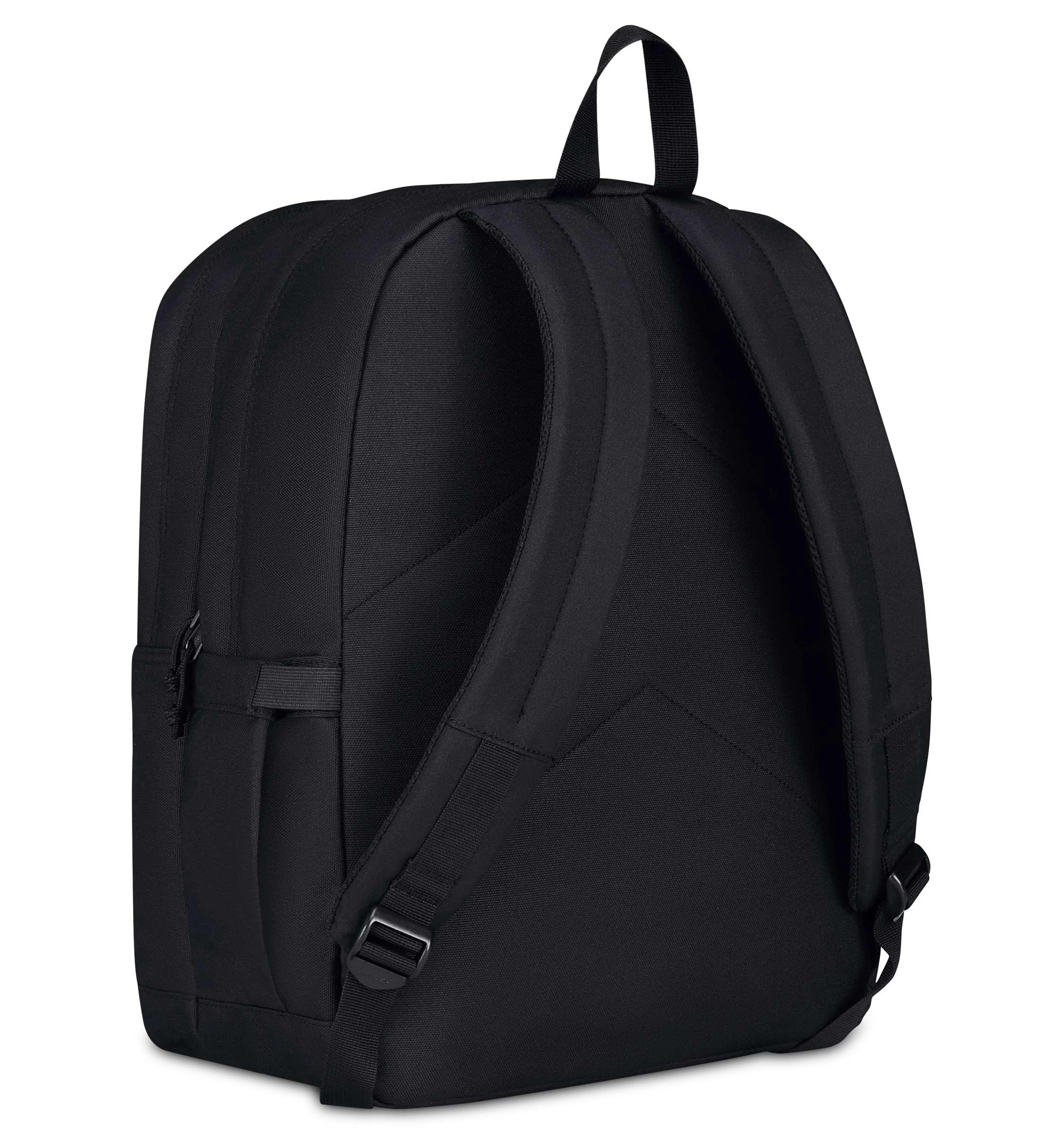 Invicta Zaino Jelek Plain Nero 34L – Doppio Scomparto con Tasca PC