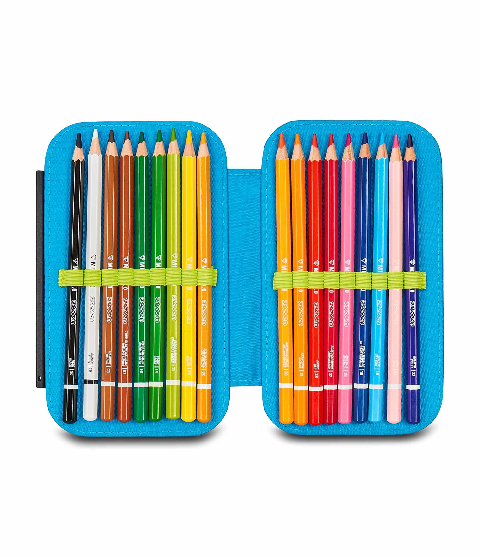 Astuccio SJ Gang Speed Case Blu – Mono Scomparto con Plance Amovibili, 44 Pezzi