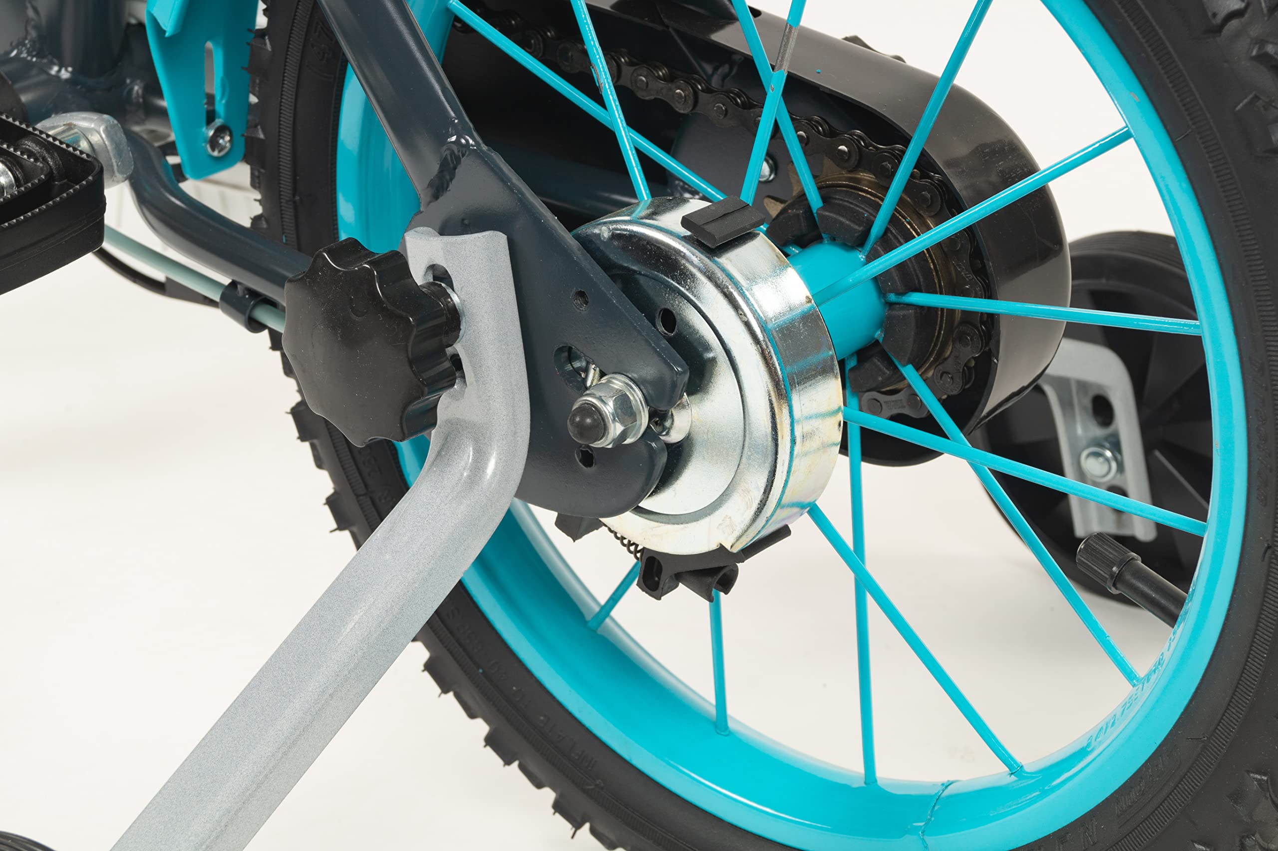 Bicicletta per Bambini 14 pollici Toimsa Blue Ice - Rotelle, Borraccia, Sellino Regolabile - 4-6 Anni