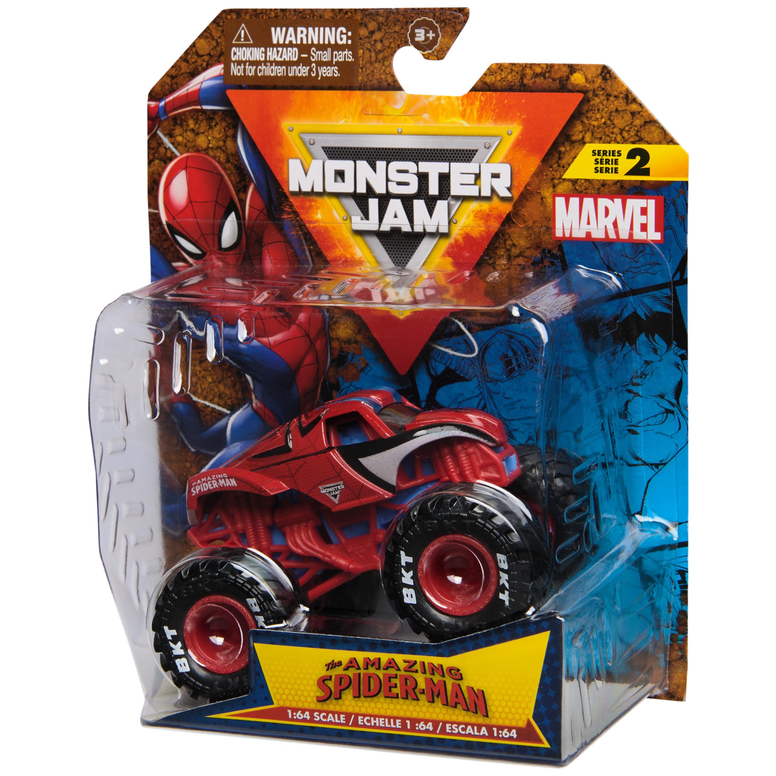 Monster Jam Iron Man Monster Truck Marvel Scala 1:64 – Dai 3 Anni