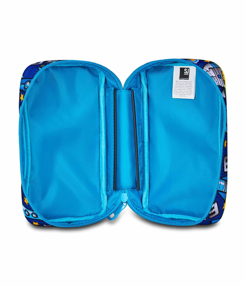 Astuccio SJ Gang Speed Case Blu – Mono Scomparto con Plance Amovibili, 44 Pezzi