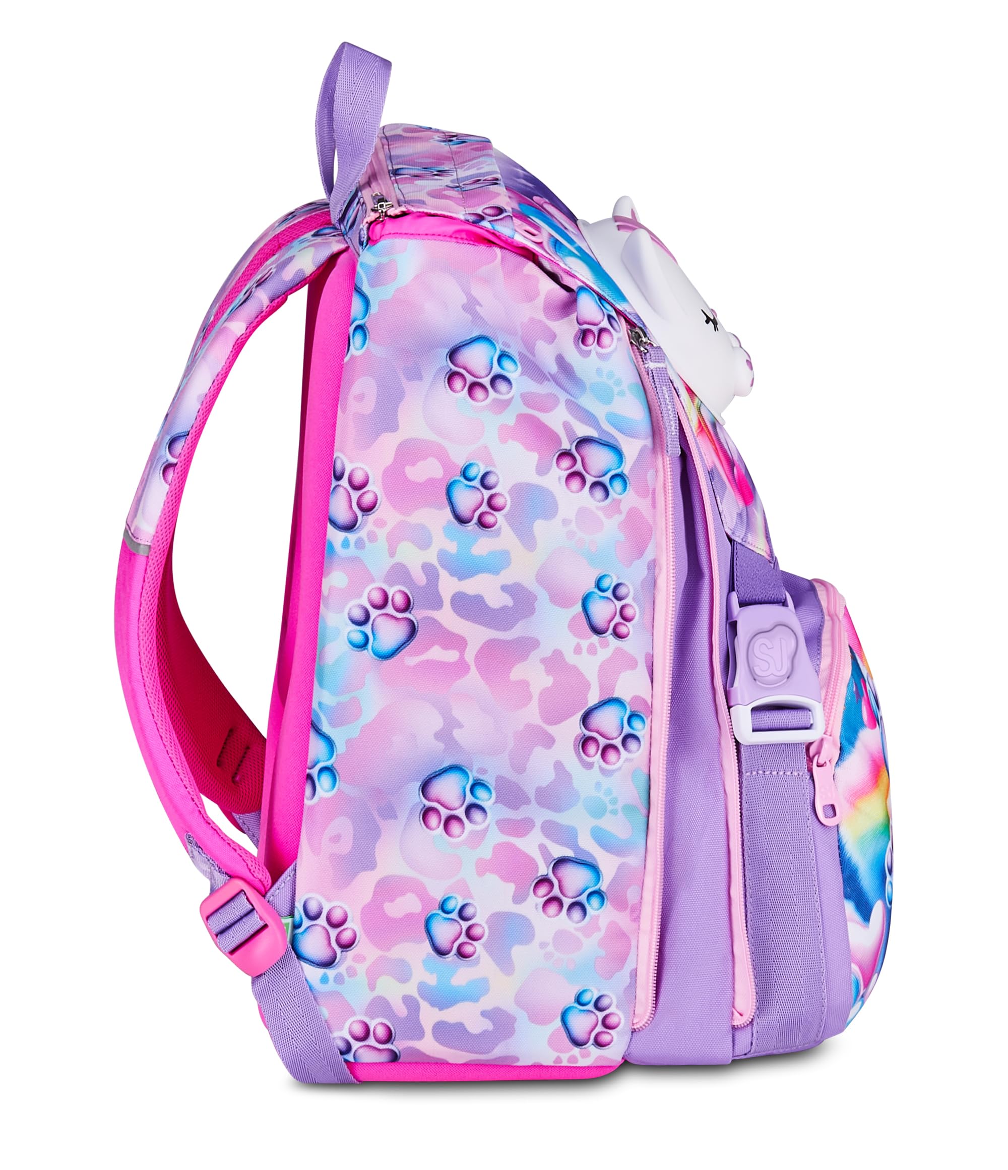 SJ Gang Zaino Estensibile Glowcat Rosa 24L – Gattino Luminoso
