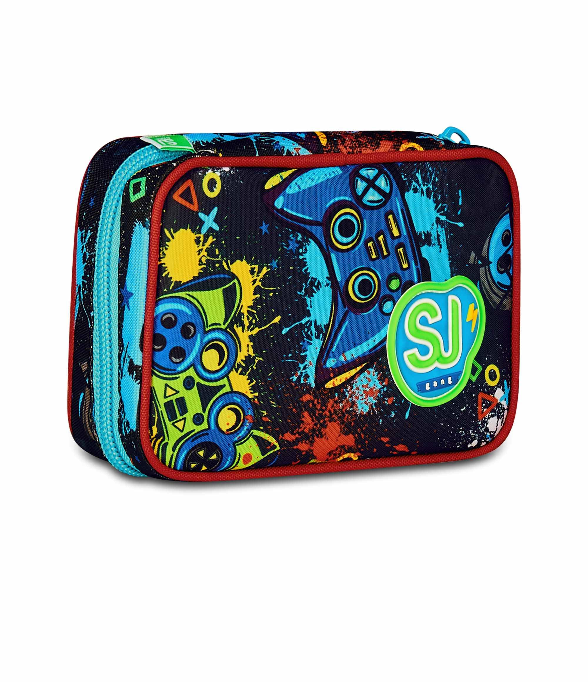 Astuccio SJ Gang Speed Pad Multicolore – Plance Amovibili, Completo di Penne e Colori | Scuola Elementare