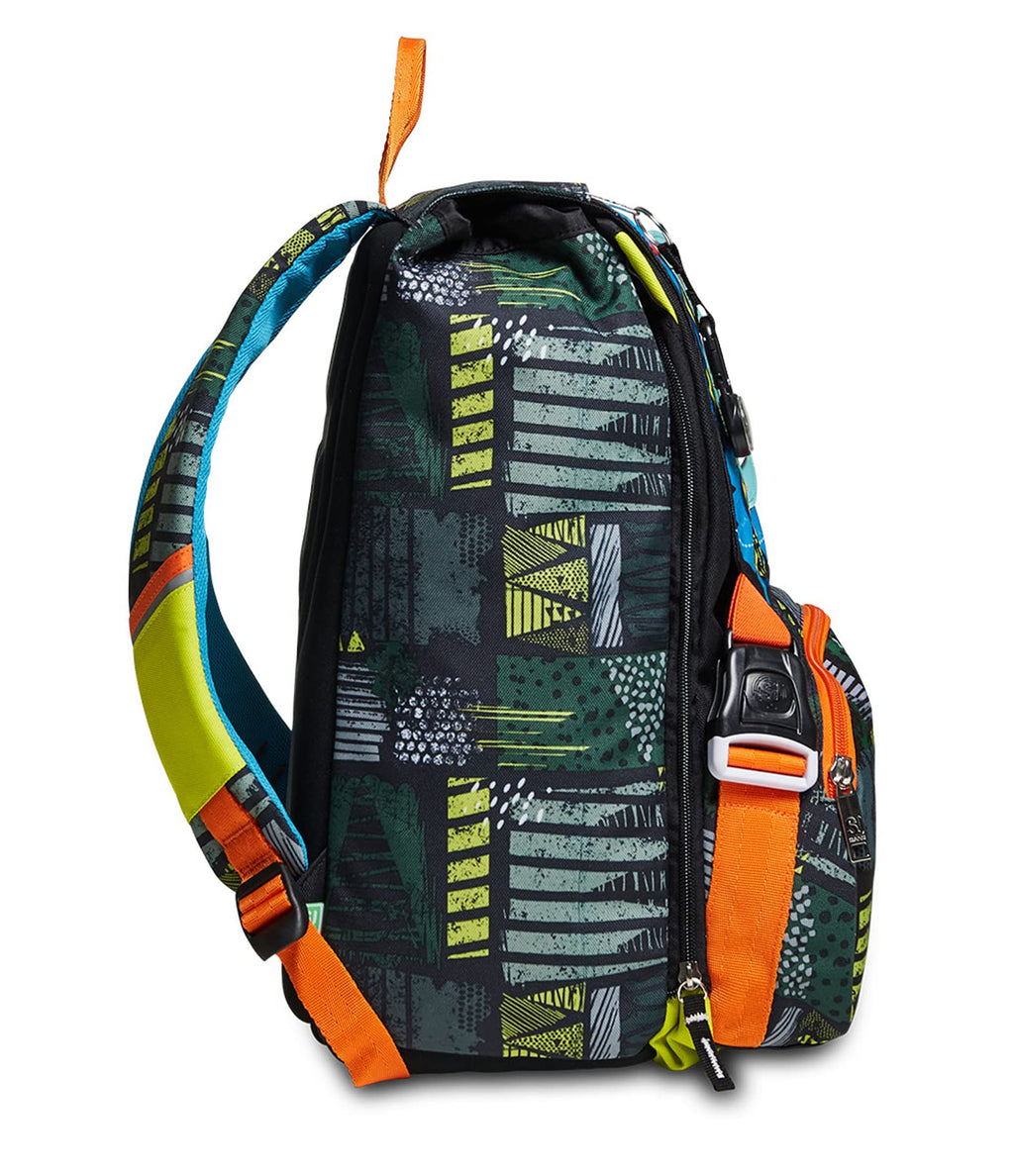SJ Gang Zaino Scuola Espandibile Flip System – Prima Elementare