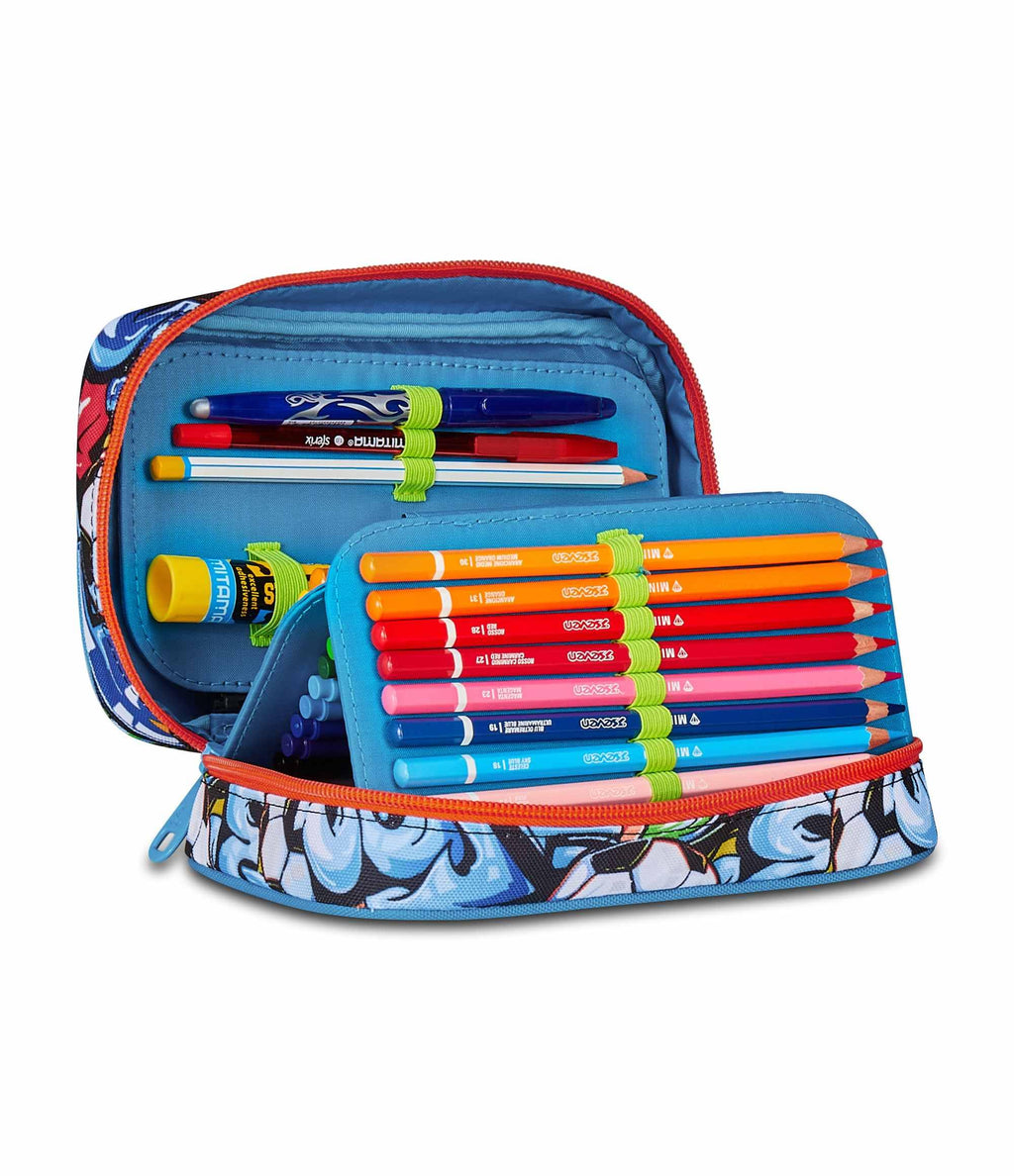 Seven Lilo & Stitch Zaino Scuola Elementare Verde – con Orecchie Stitch