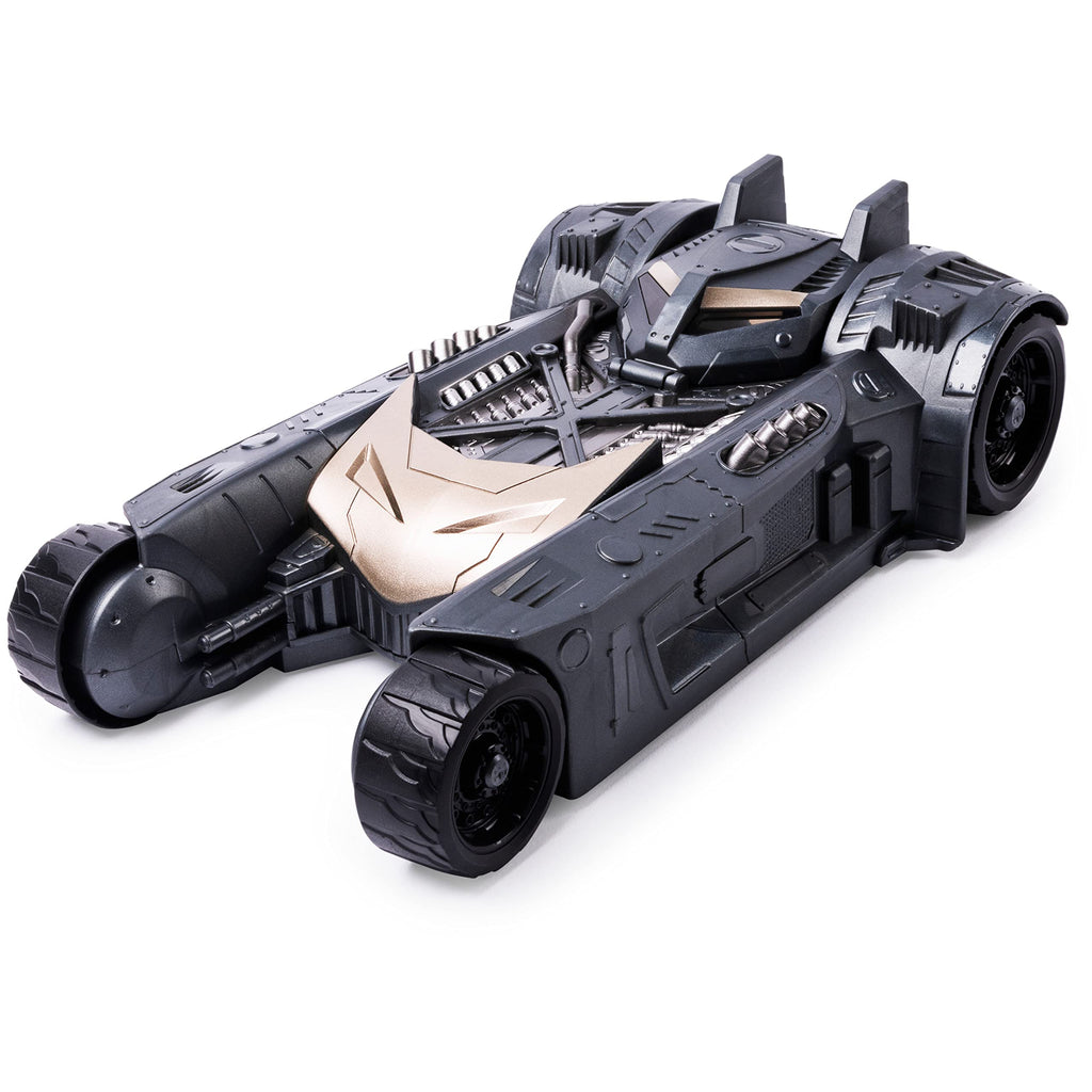 DC Comics Batman Batmobile e Batboat 2 in 1 Veicolo Trasformabile – Action Figure 4 Pollici
