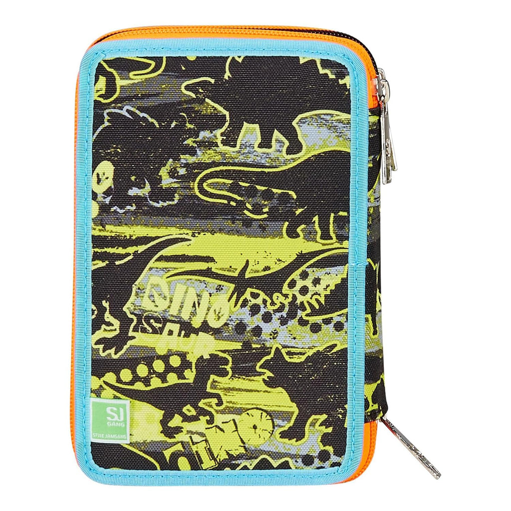 Astuccio SJ Gang Squalo 3 Scomparti – Multicolore, Completo con 45 Pezzi