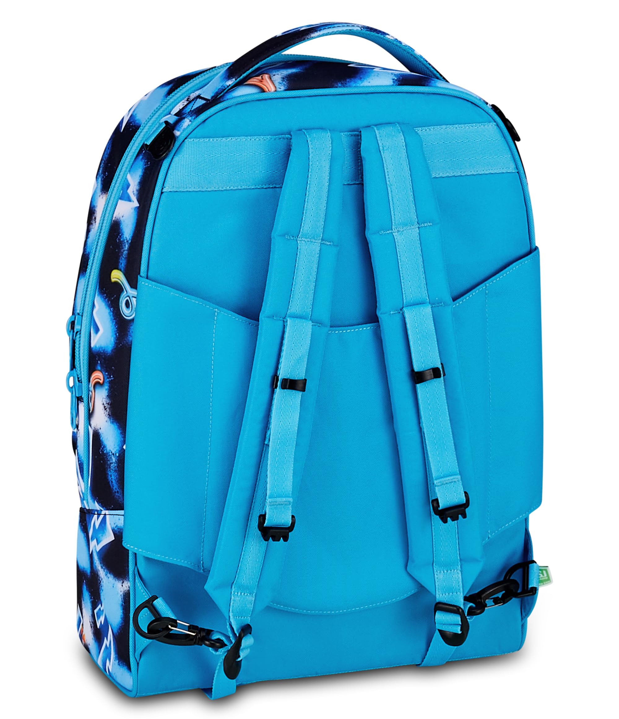 SJ Gang Trolley Jack 8 Ruote GlowGame Blu 34L – Scomponibile 3 in 1