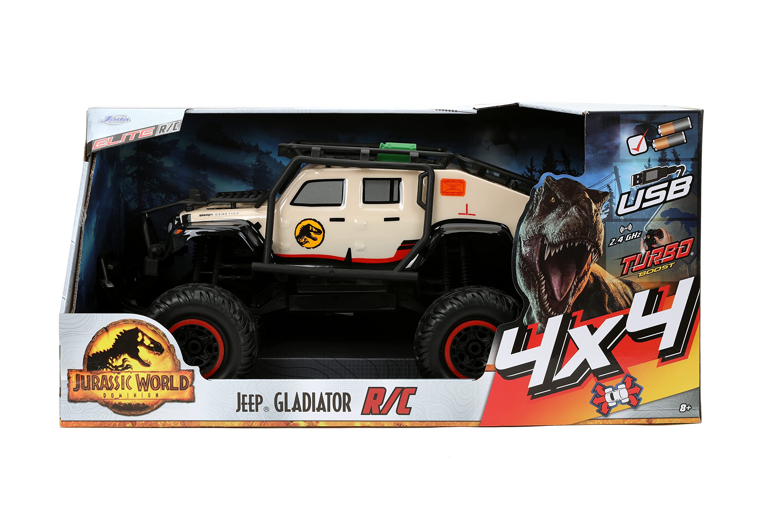 Jeep Gladiator Radiocomandata Jurassic World 1:12 | Idea Regalo