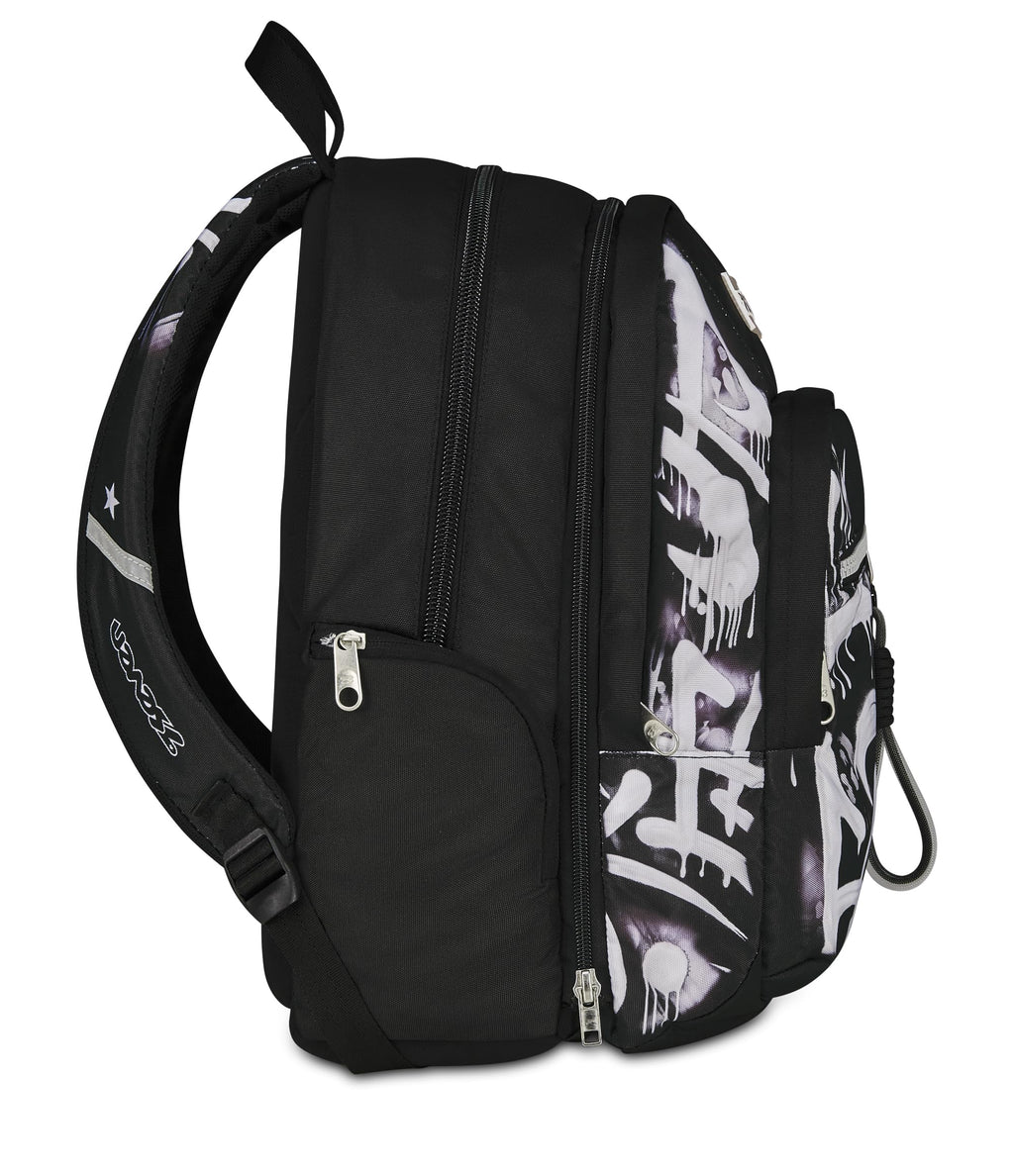 Seven Zaino Dual Detach Plumpy Line Boy Nero 32L – Doppio Scomparto
