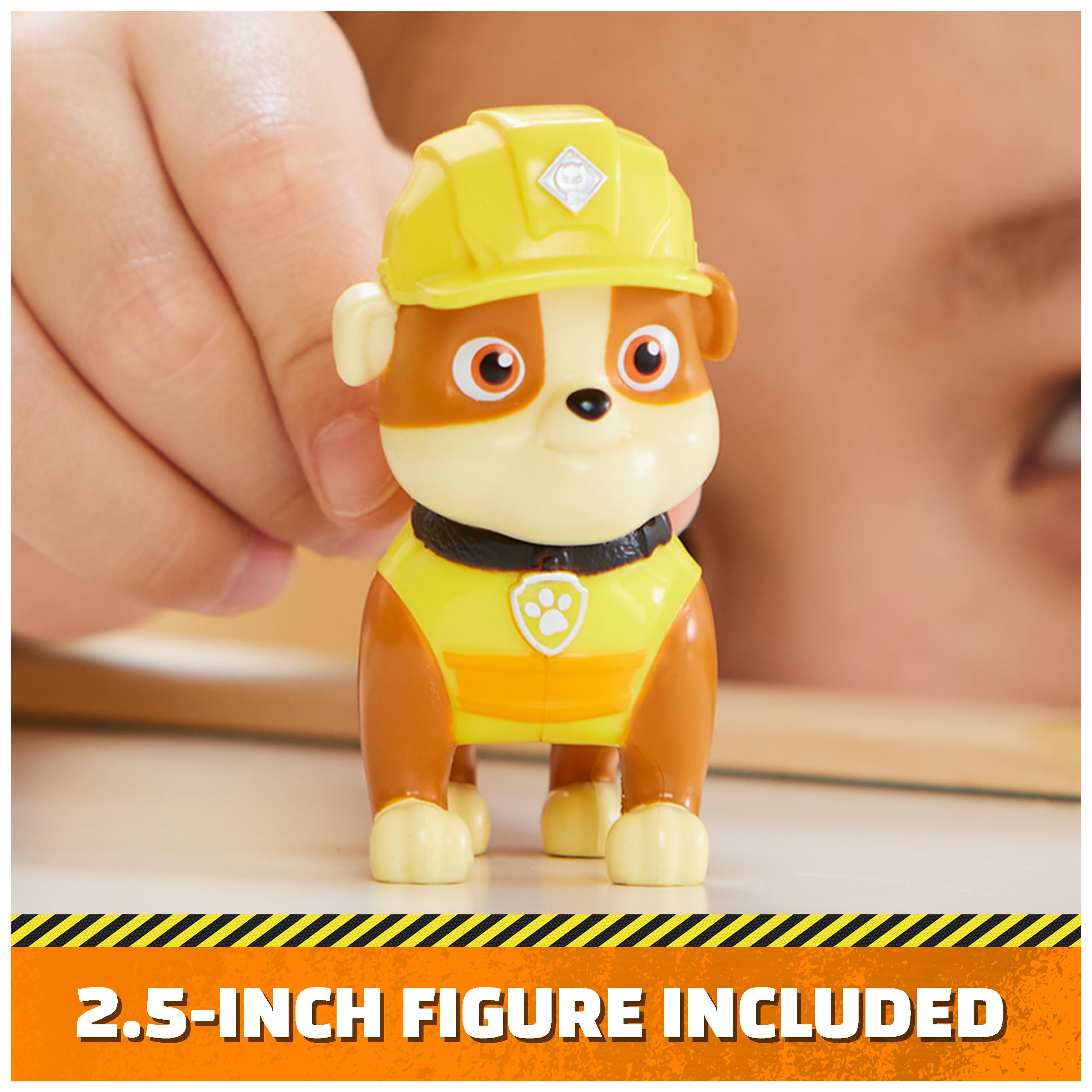 Rubble & Crew – Bulldozer di Rubble con Parti Mobili e Action Figure da Collezione | Dai 3 Anni