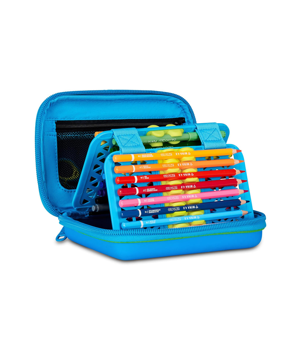 Astuccio SJ Gang Speed Pad+ Air Tiger Blu – Plance Amovibili, Completo di Penne e Colori | Scuola Elementare