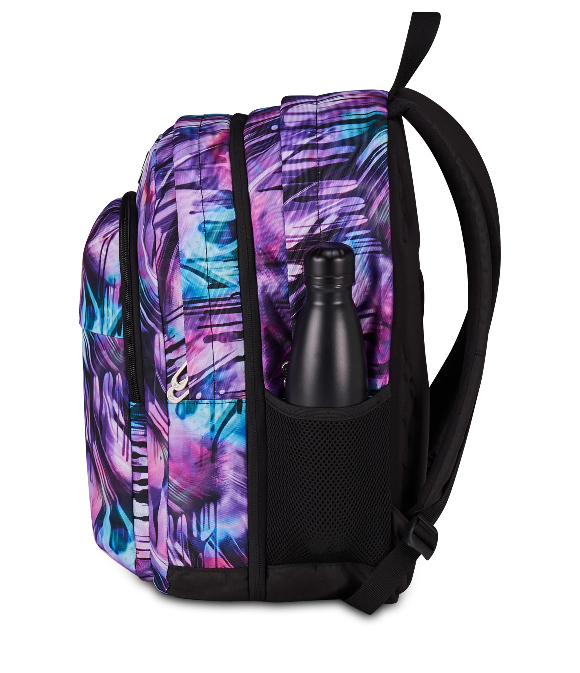 Seven Zaino The Double Pro XXL Detach Viola 34L – Cuffie Wireless Incluse