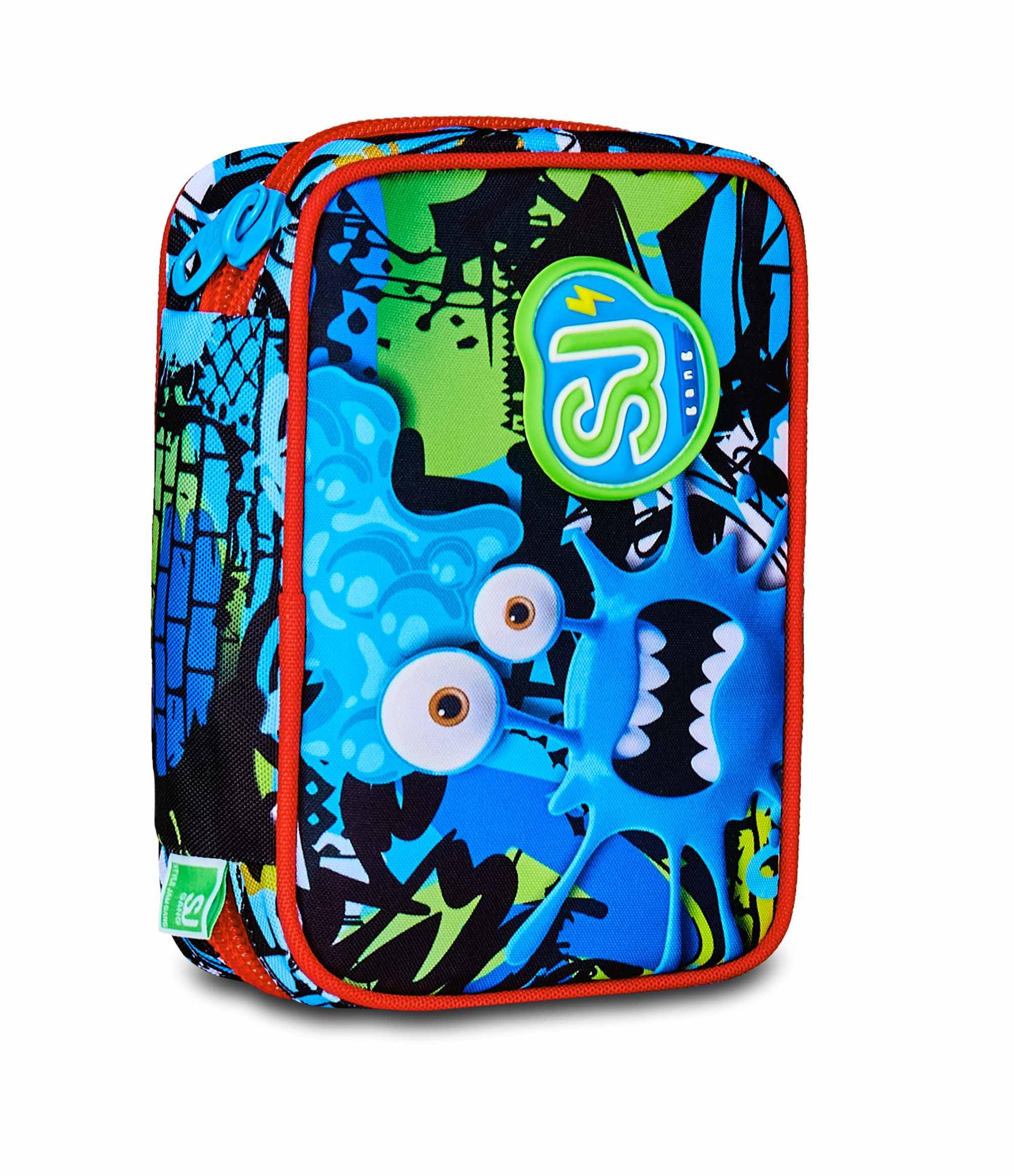 Astuccio SJ Gang Speed Pad Blu – Mono Scomparto con Plance Amovibili, Completo