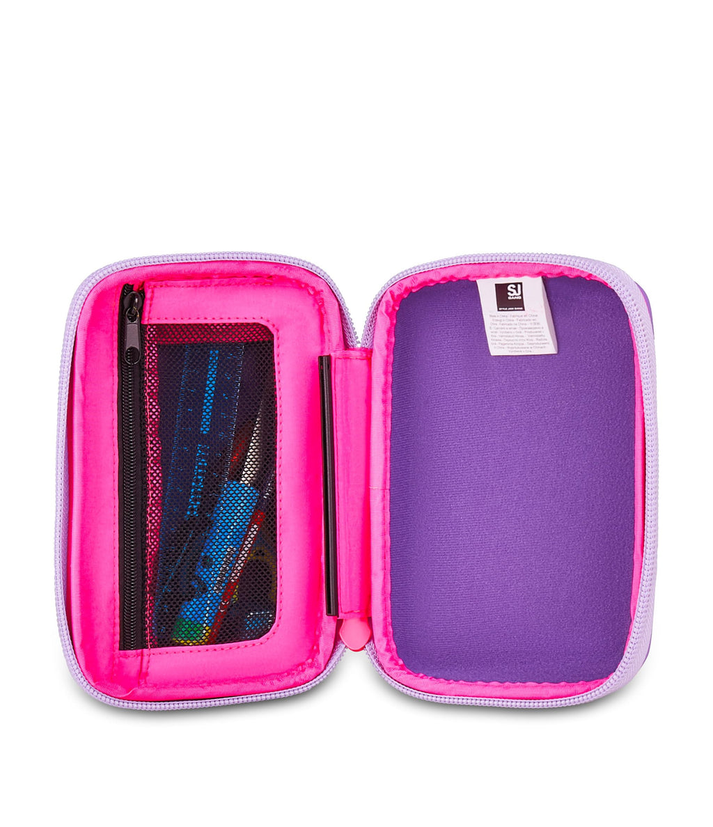 SJ Gang – Astuccio Speed Pad Rosa | Plance Amovibili, 44 Pezzi Completo | Mono Scomparto | Scuola Elementare Bambina