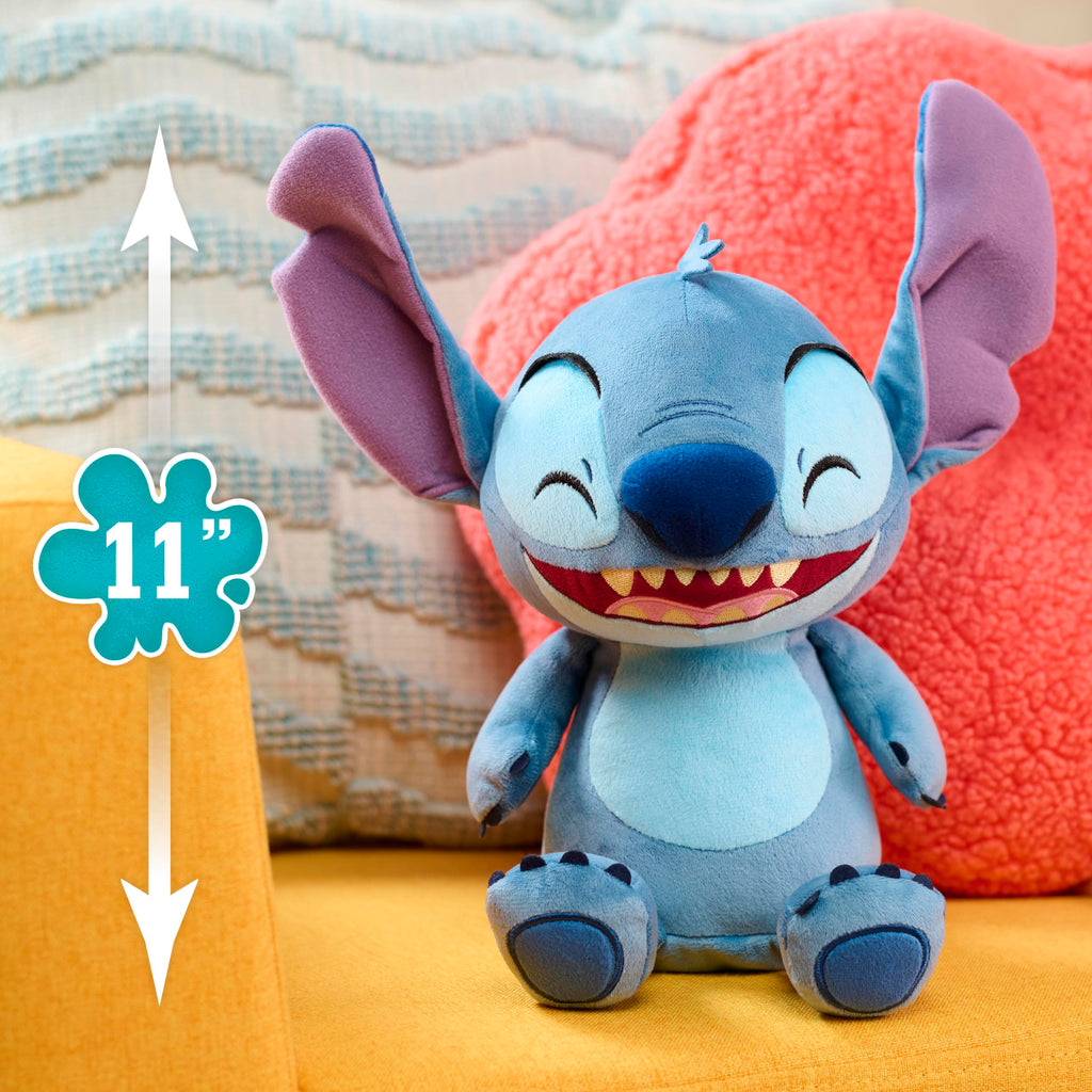 Disney Stitch Peluche Interattivo – Ride, Trema e Si Dimena | 28 cm | Just Play