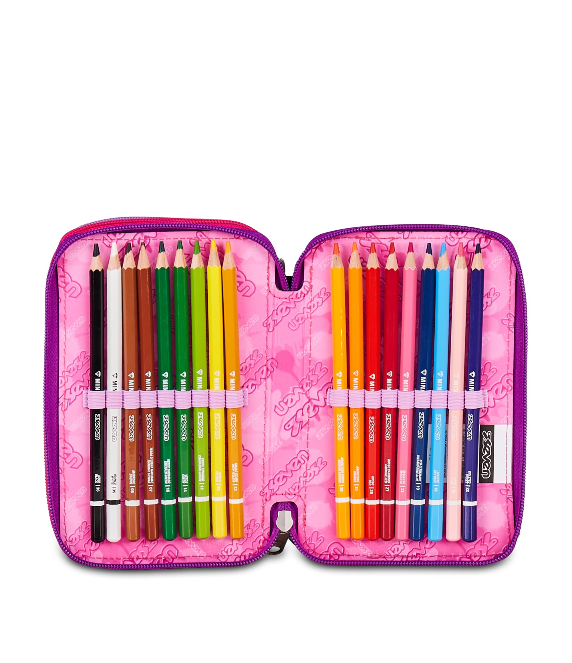 Seven Zaino Freethink Rosa Fucsia Girl – Doppio Scomparto con Tasca PC