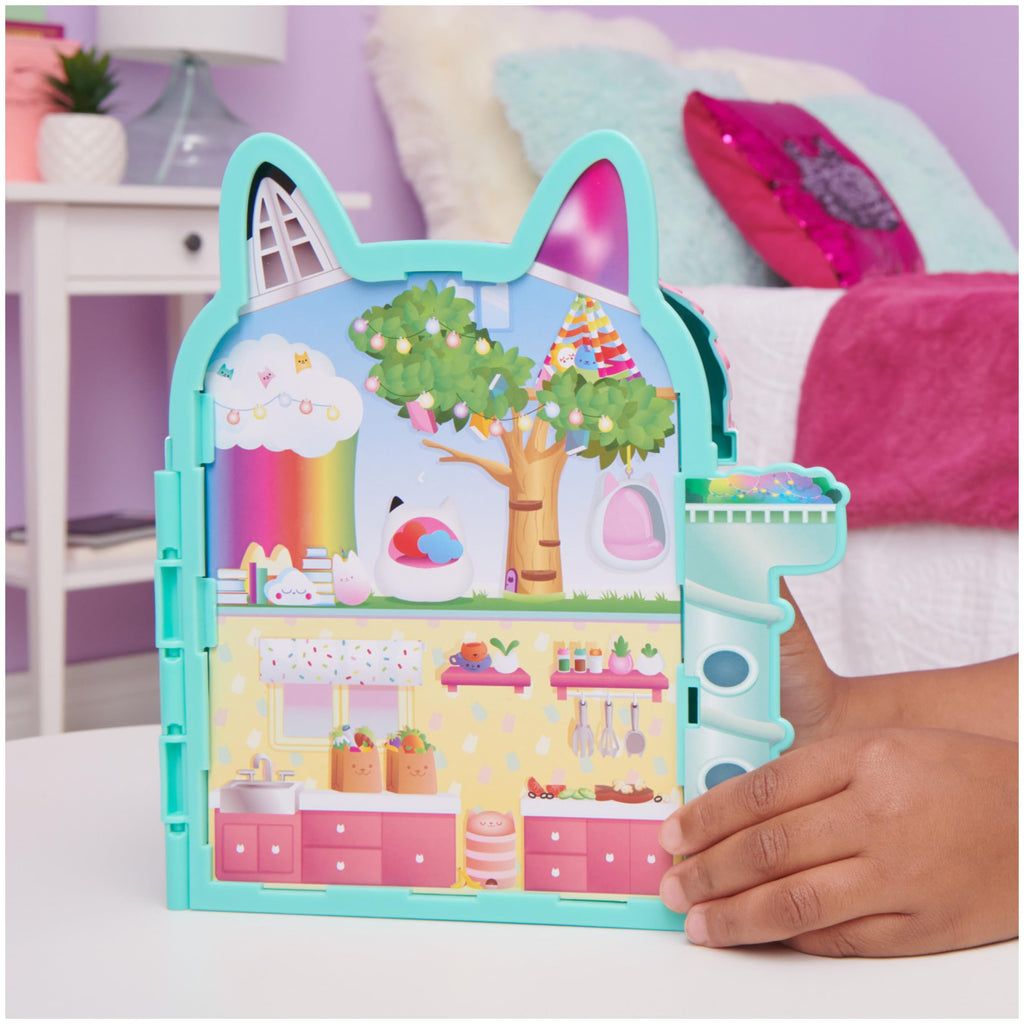 Spin Master Casa dei Gatti di Gabi – Set Portatile con Personaggio Gabby's Dollhouse