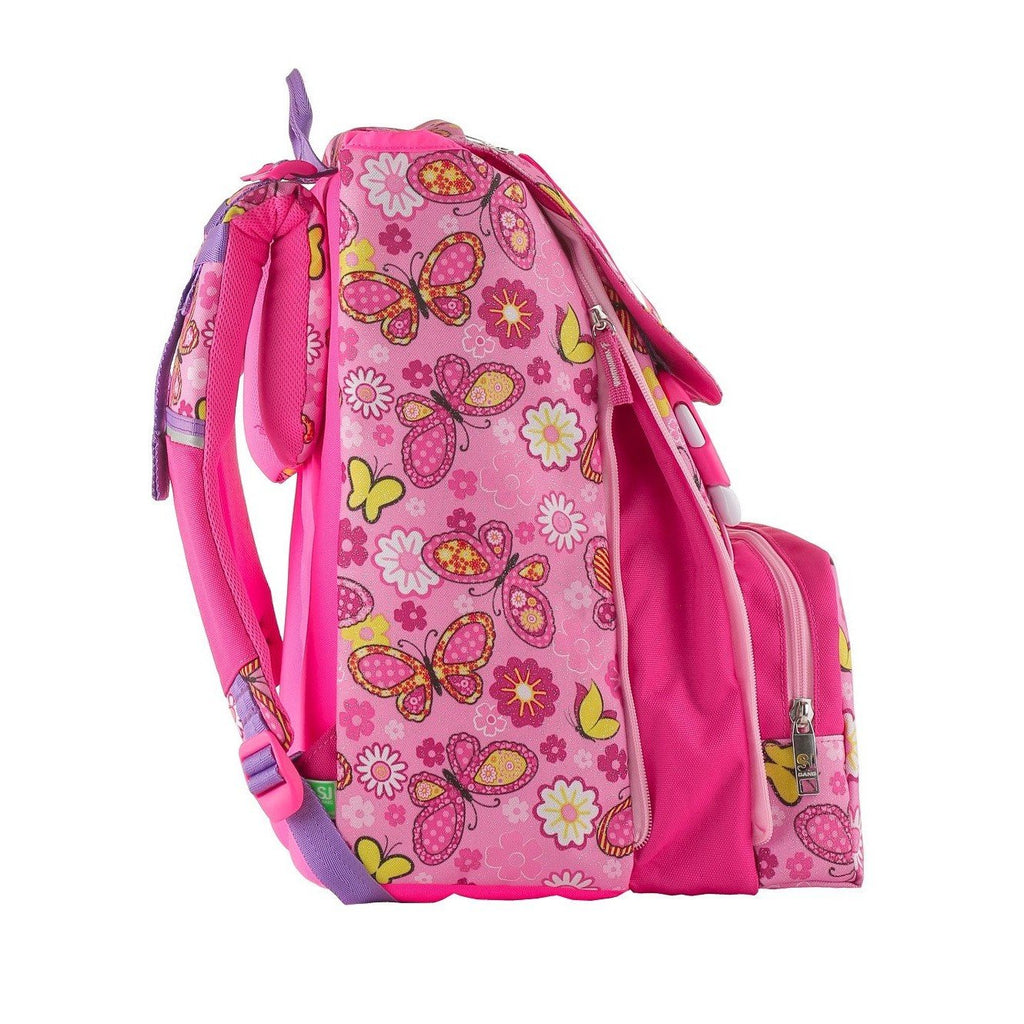 Seven Zaino Scuola SJ Girl High Tech con Shifty System – Rosa