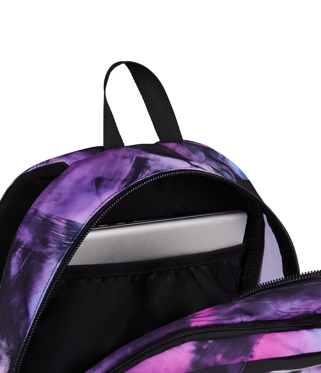 Seven Zaino Scuola Dual Detach Pink Fusion – Nero – 32 Litri