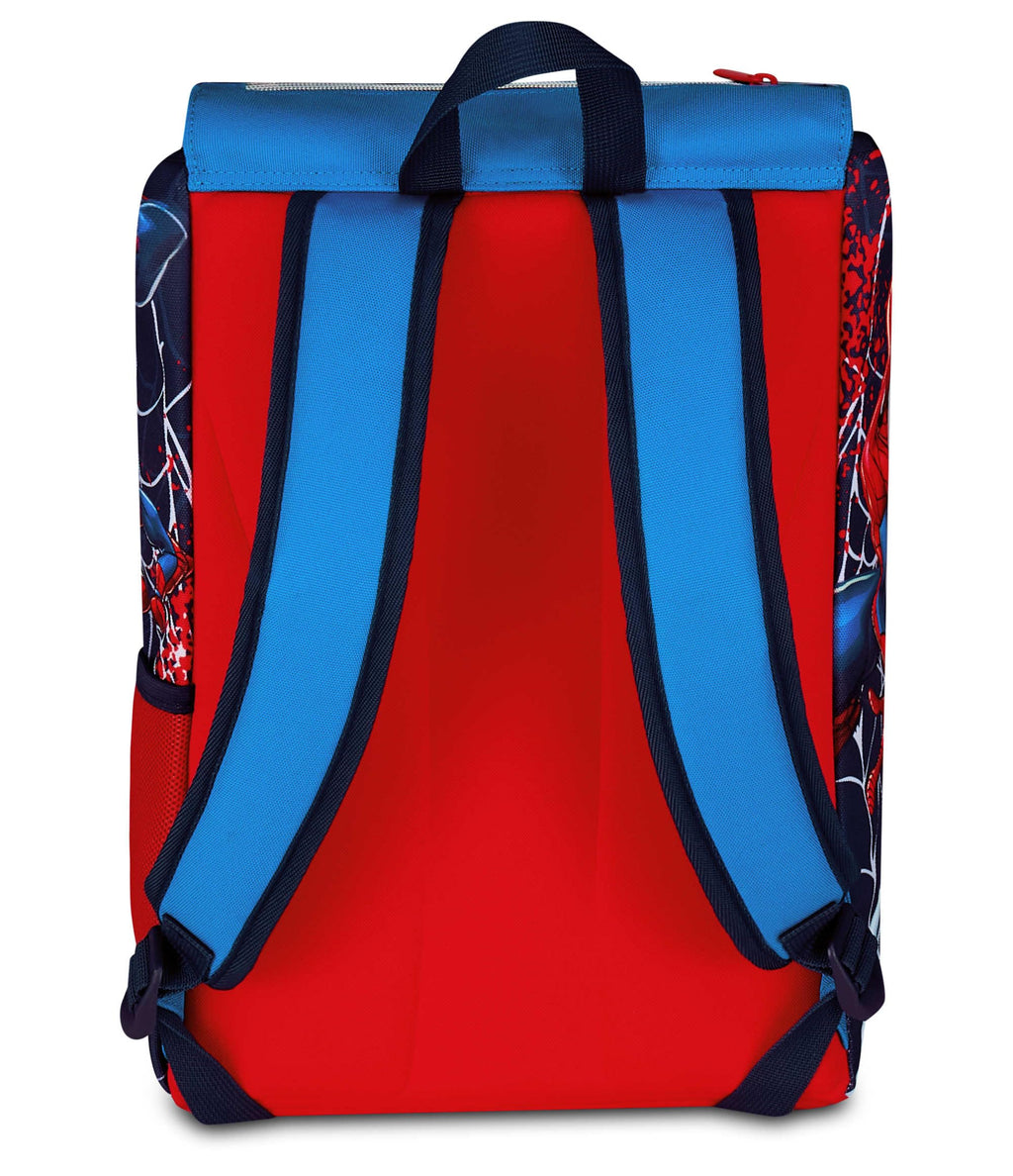 Seven Spiderman Zaino Scuola Doppio Scomparto Estensibile Blu 24-27L – Elementari