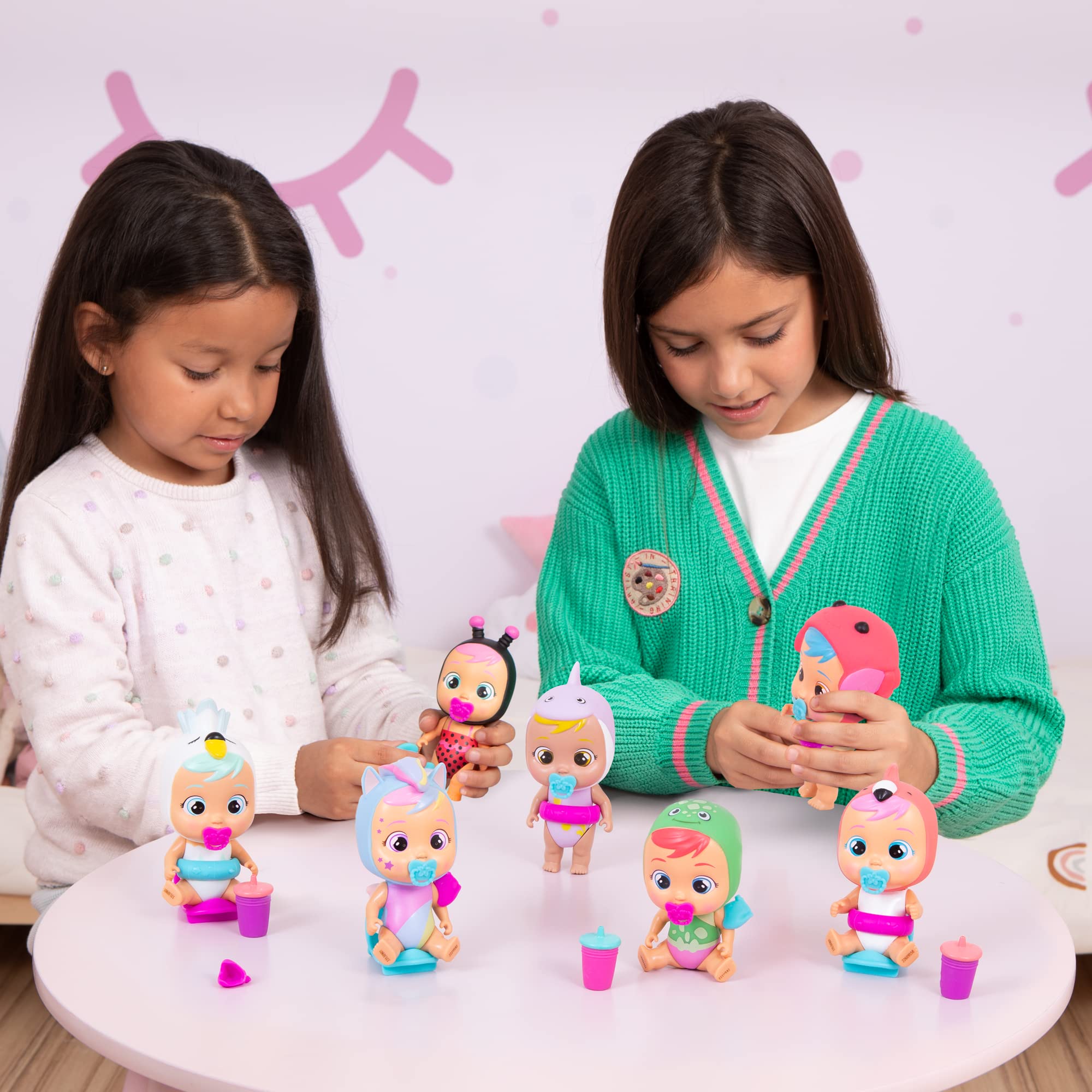 Cry Babies Magic Tears Beach Babies – Ella Da Collezione con Costume, 4 Accessori e Lacrime Vere | Dai 3 Anni