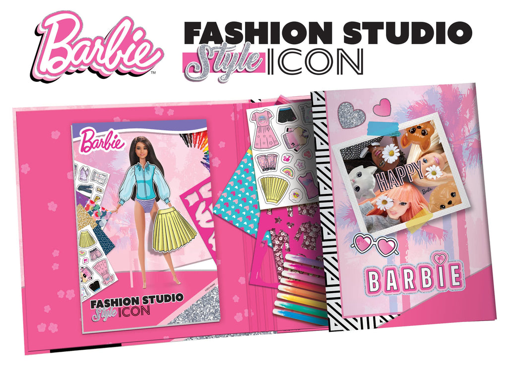 Lisciani Barbie Sketchbook Style Icon Fashion Studio – Dai 4 Anni