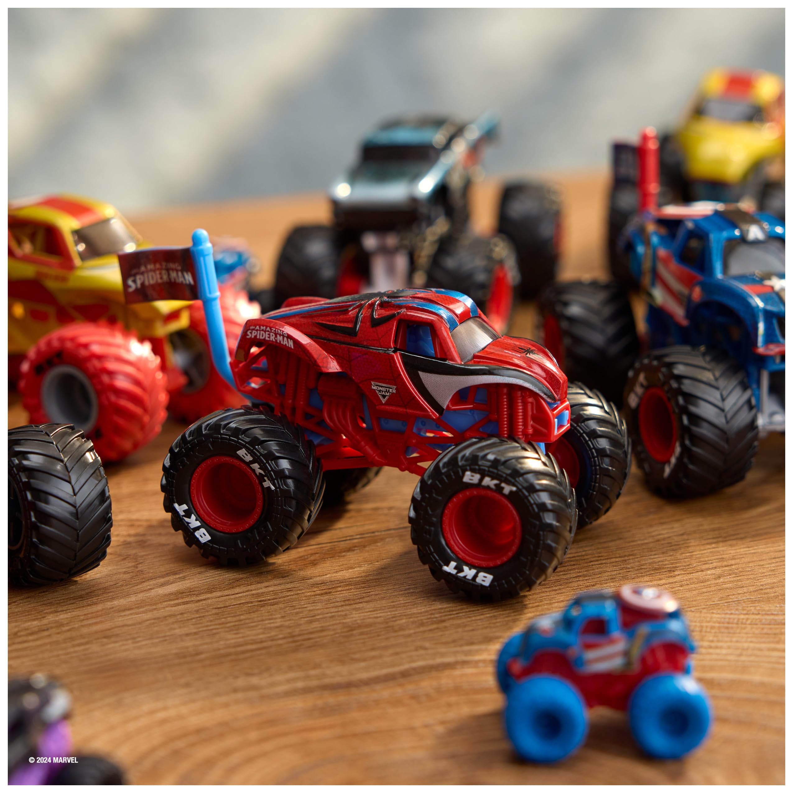 Monster Jam Iron Man Monster Truck Marvel Scala 1:64 – Dai 3 Anni