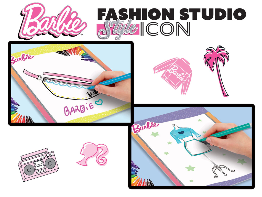 Lisciani Barbie Sketchbook Style Icon Fashion Studio – Dai 4 Anni