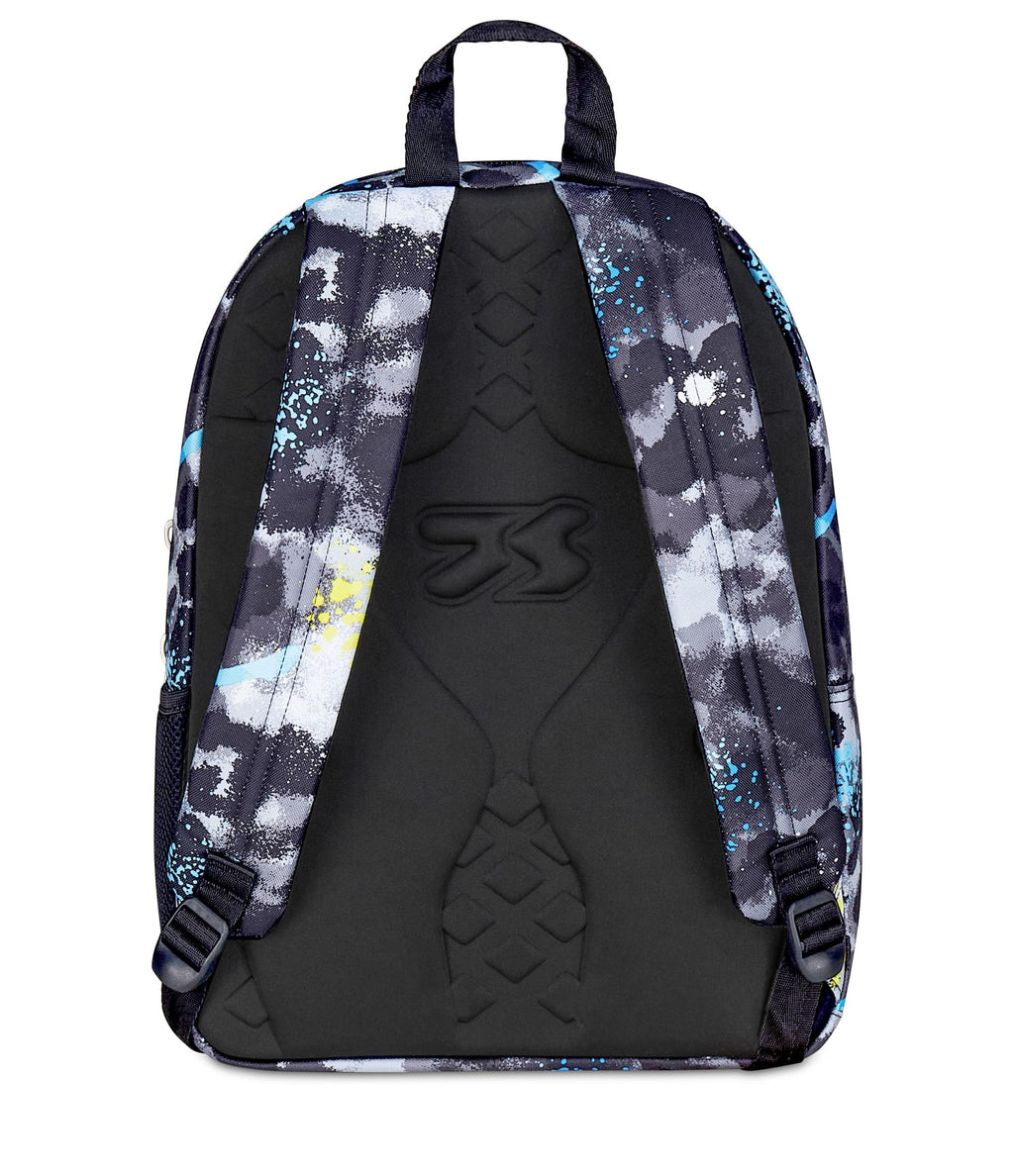 Seven Zaino Freethink Nero Giallo Boy 34L – Doppio Scomparto con Tasca PC