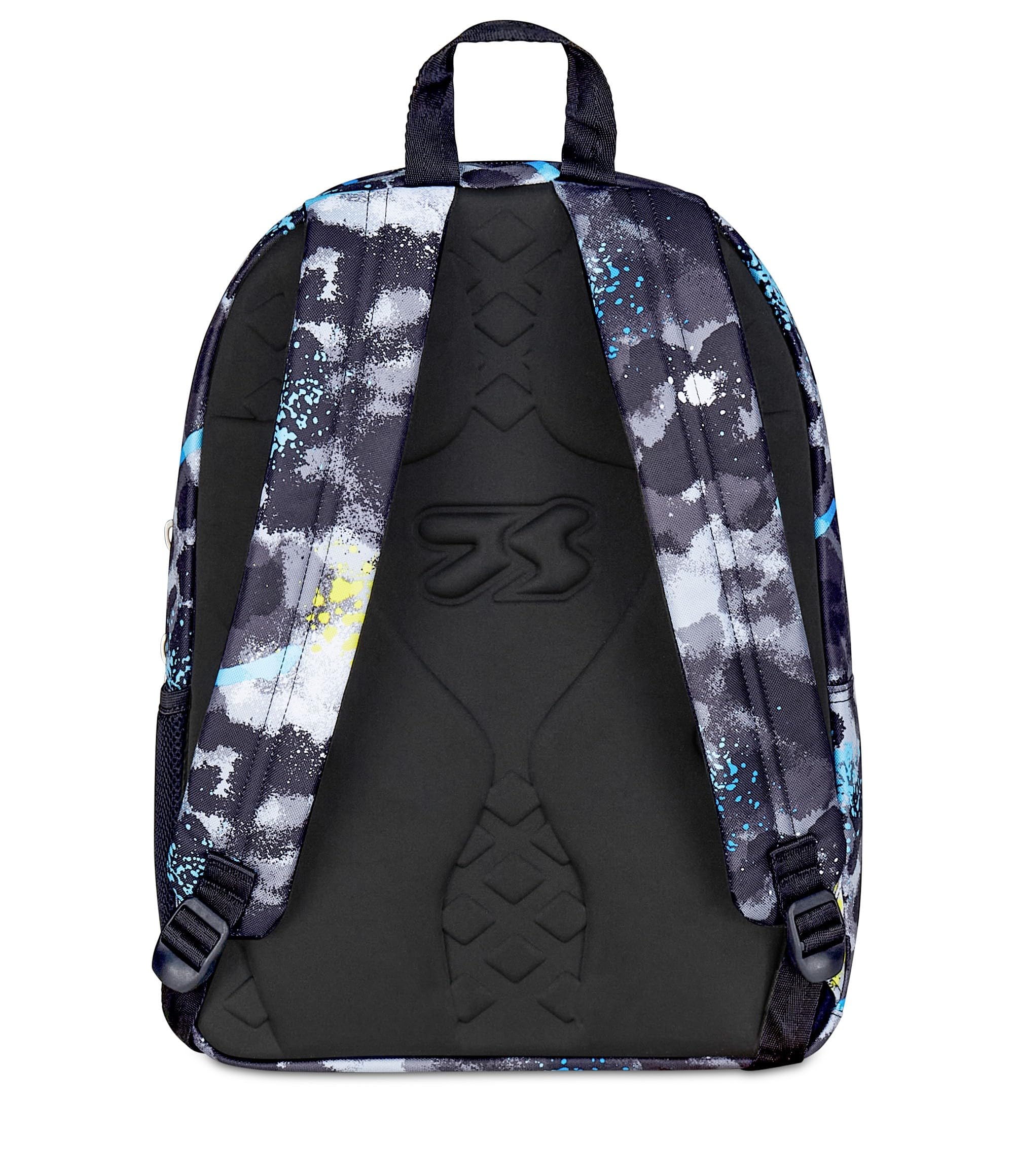 Seven Zaino Freethink Nero Giallo Boy 34L – Doppio Scomparto con Tasca PC