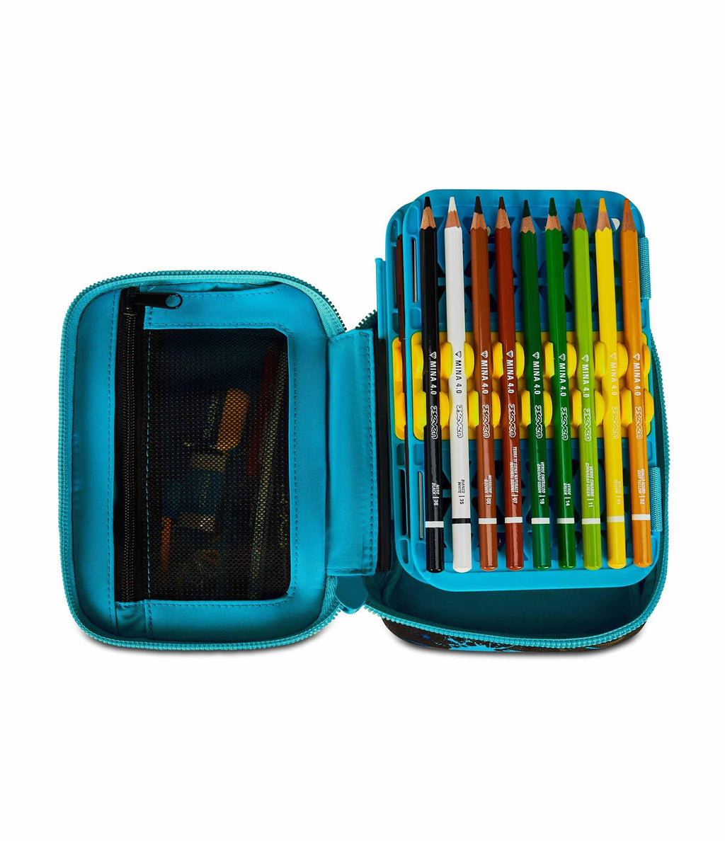 Astuccio SJ Gang Speed Pad Multicolore – Plance Amovibili, Completo di Penne e Colori | Scuola Elementare