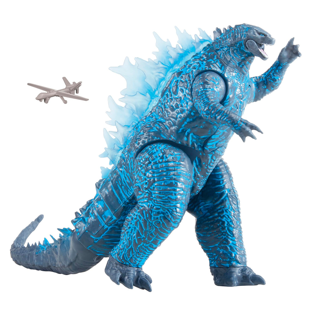 MonsterVerse Godzilla x Kong: The New Empire – Godzilla Energised 15 cm con Drone da Battaglia 6 cm | Dai 4 Anni