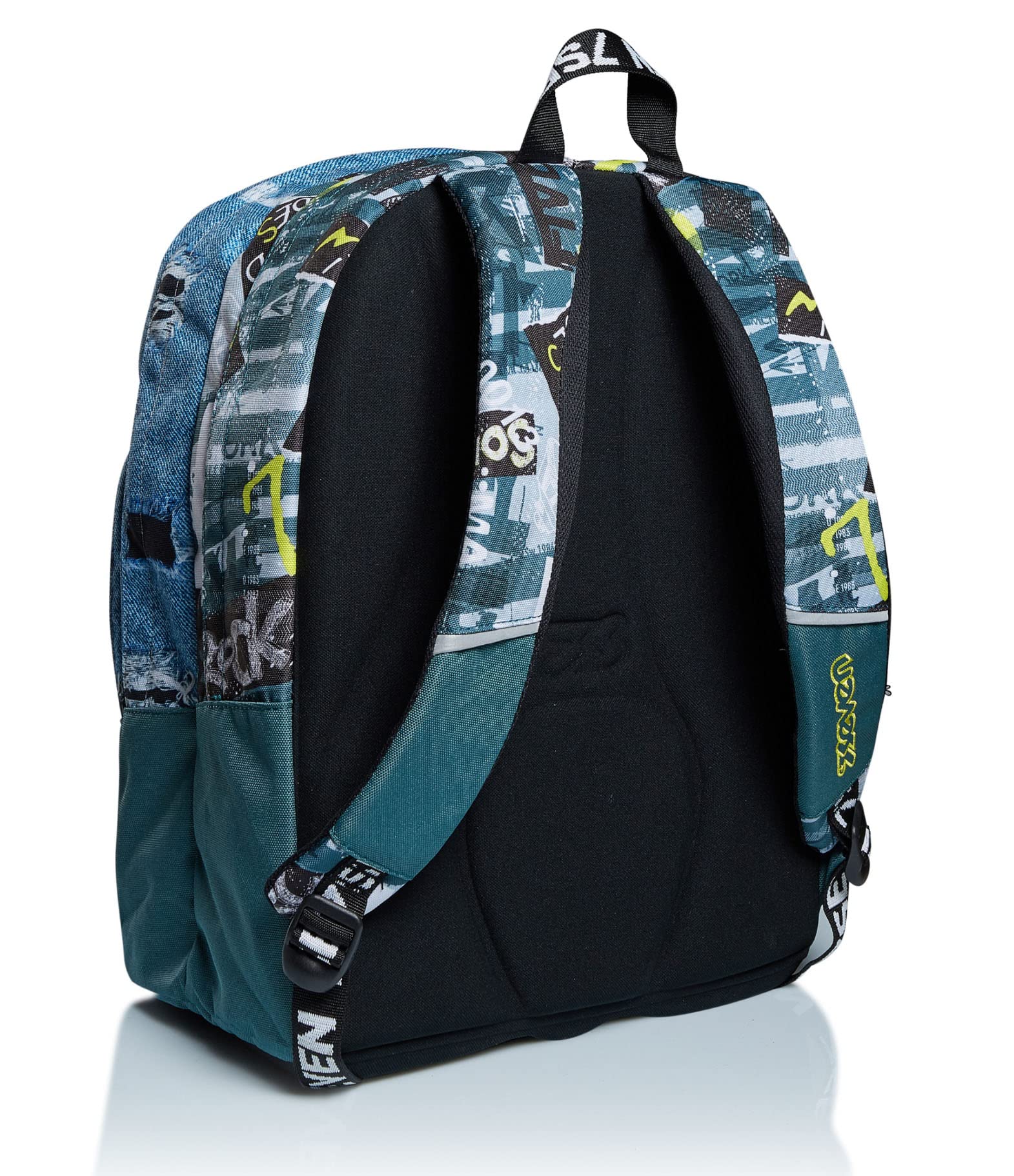 Seven Zaino Scuola Outsize Urban Rock – Blu Unisex