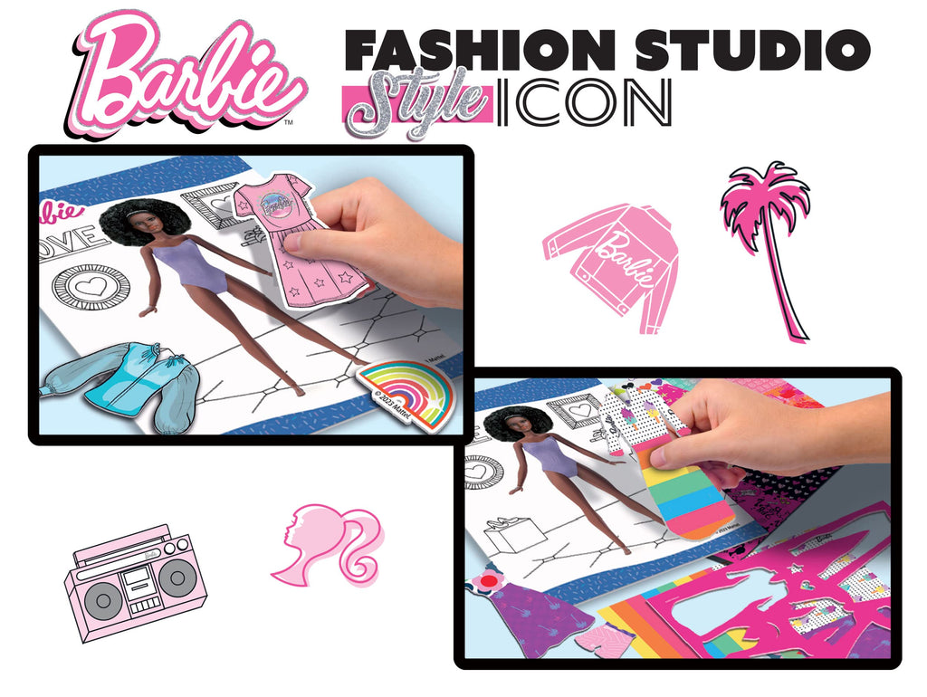 Lisciani Barbie Sketchbook Style Icon Fashion Studio – Dai 4 Anni