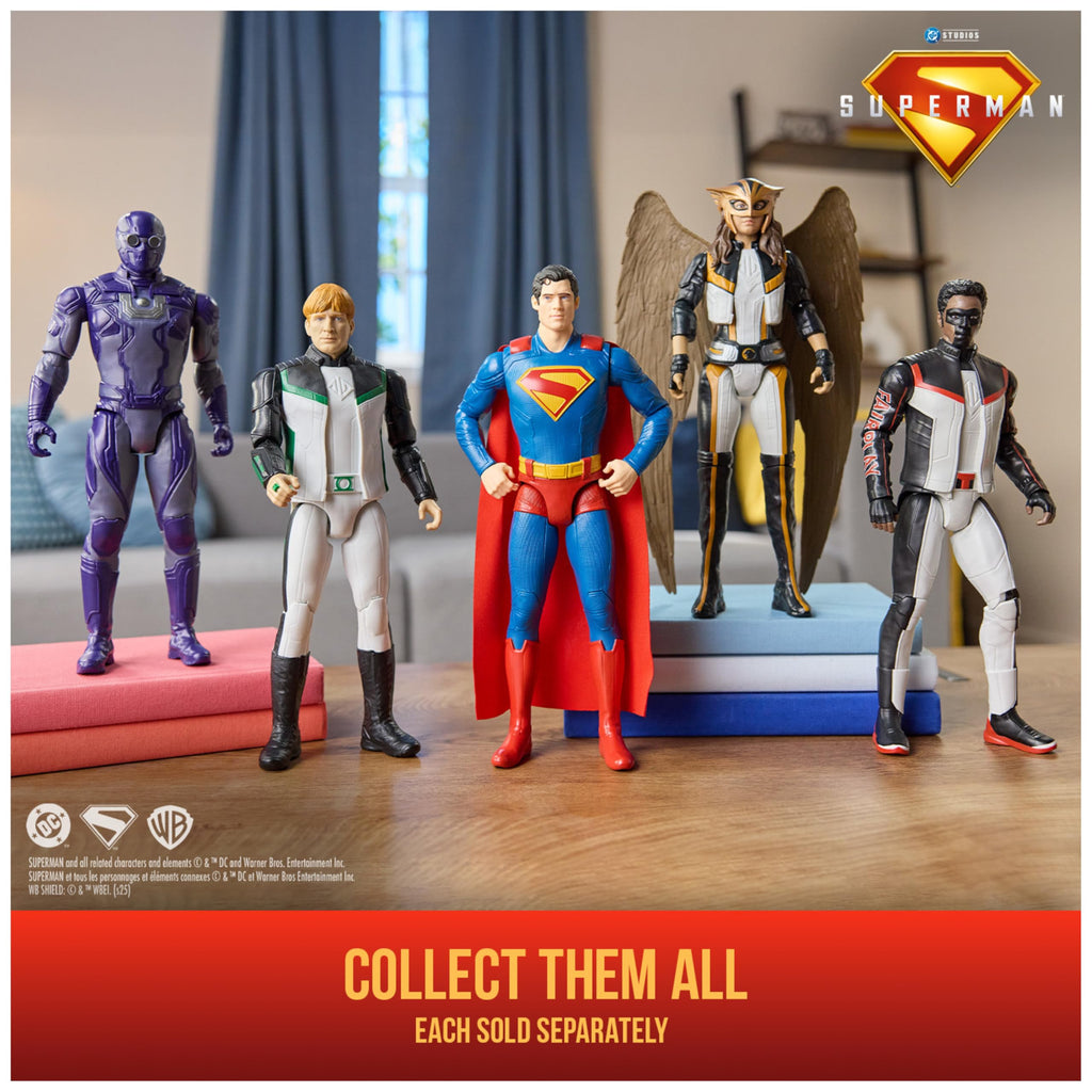DC Comics Superman – Action Figure 30 cm con 11 Punti di Articolazione | Gioco di Finzione | Dai 4 Anni