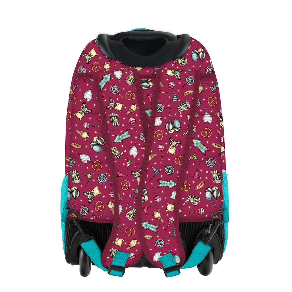 Zaino Trolley Gorjuss Fireworks Santoro – Doppio Manico | Scuola