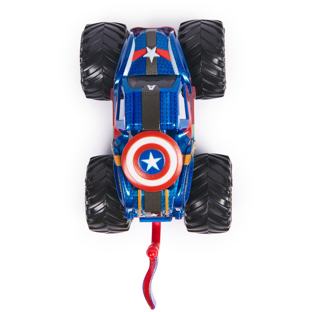 Monster Jam Captain America Monster Truck Scala 1:64 – Dai 3 Anni