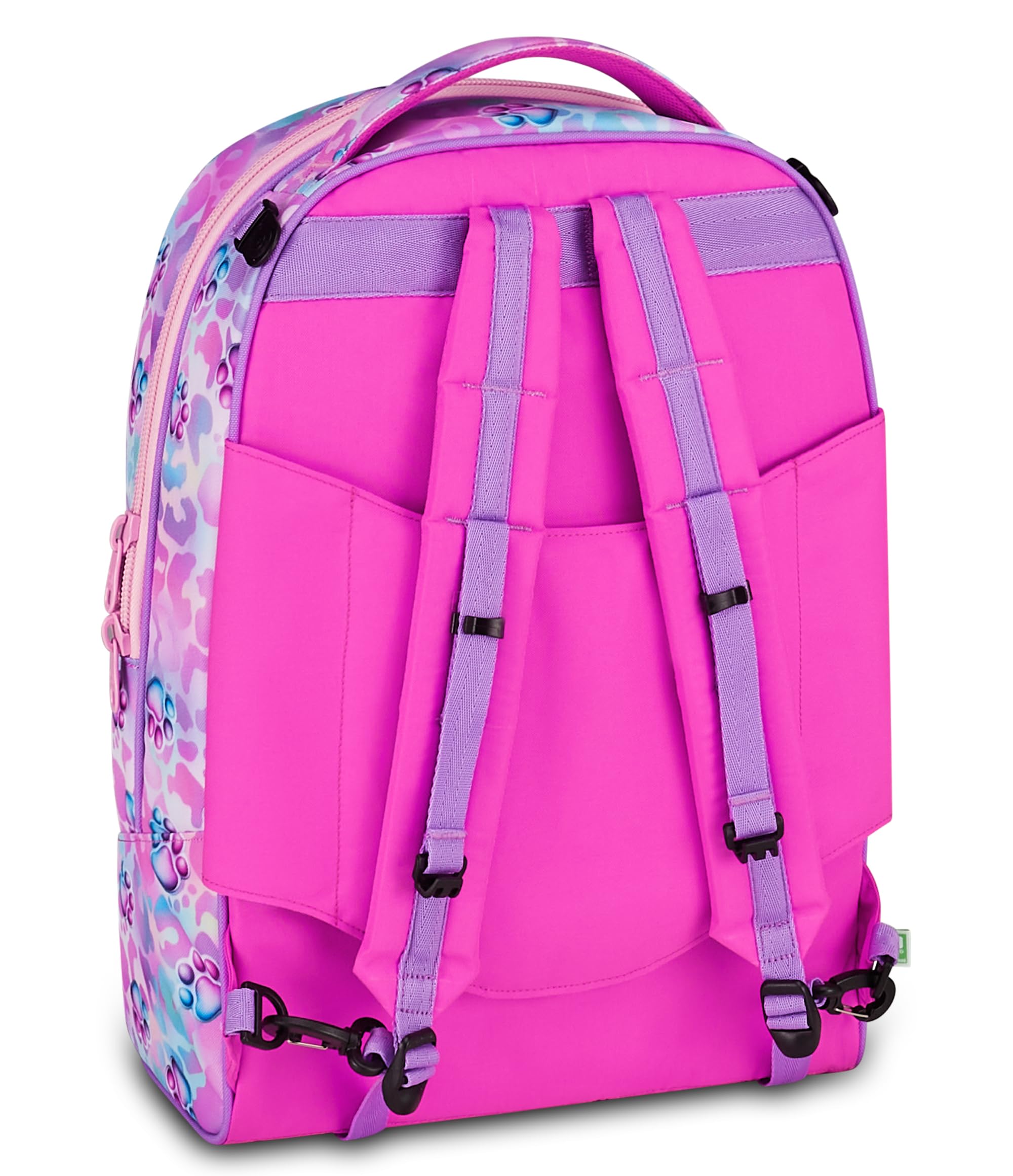 SJ Gang Trolley Jack 8 Ruote Glowcat Rosa 34L – 3 in 1 Scomponibile